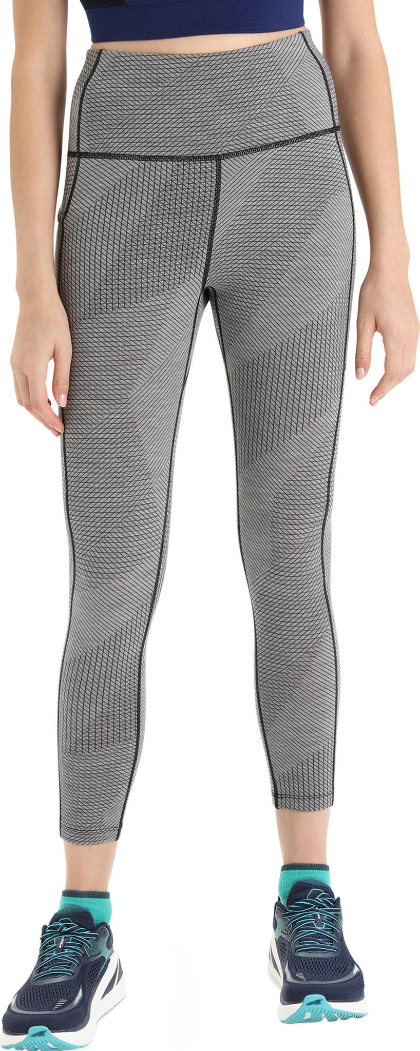 Product gallery image number 6 for product Fastray Gridlines Merino High Rise Tights - Women's