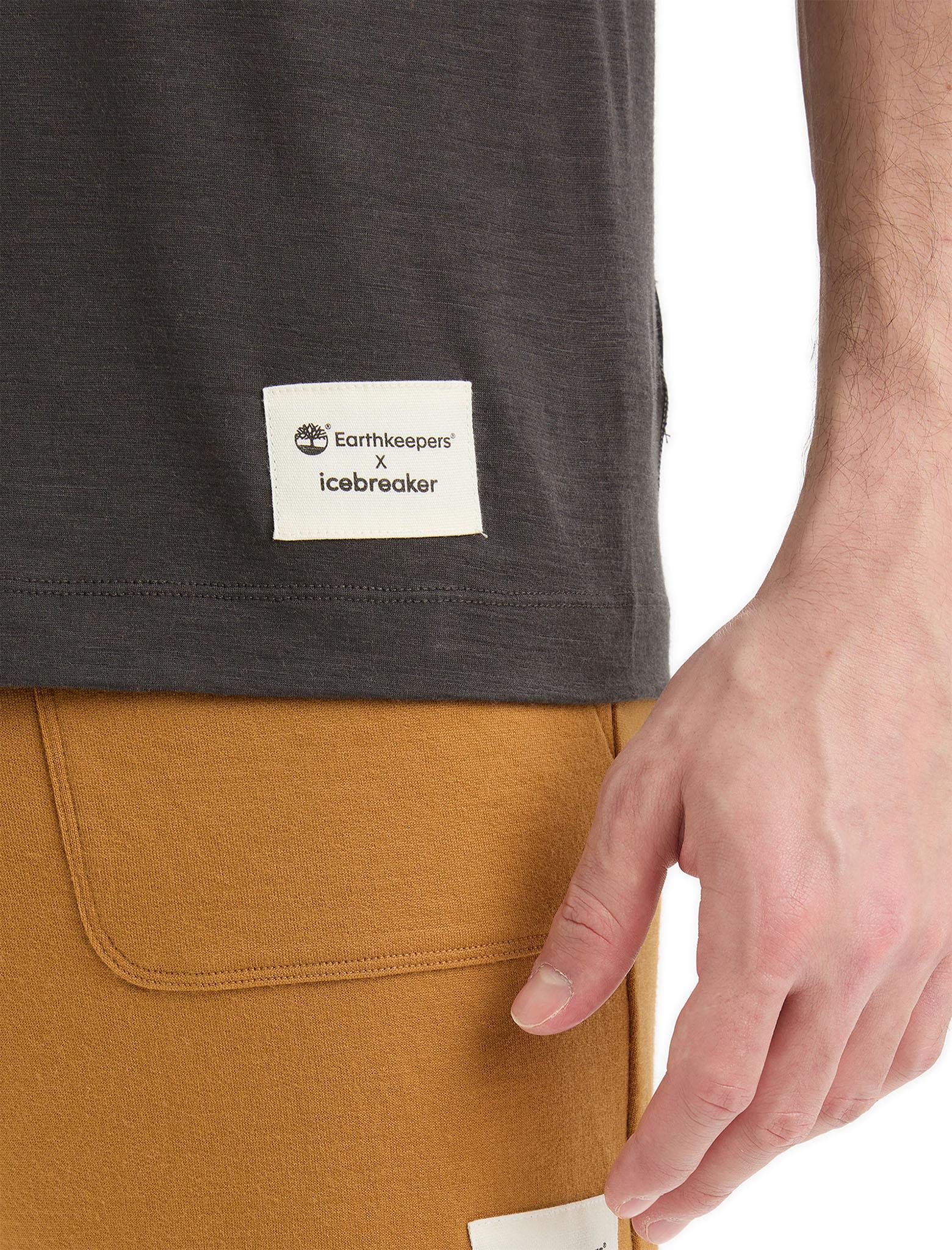 Product gallery image number 3 for product IB x Timberland Merino ZoneKnit Short Sleeve Tee - Men's