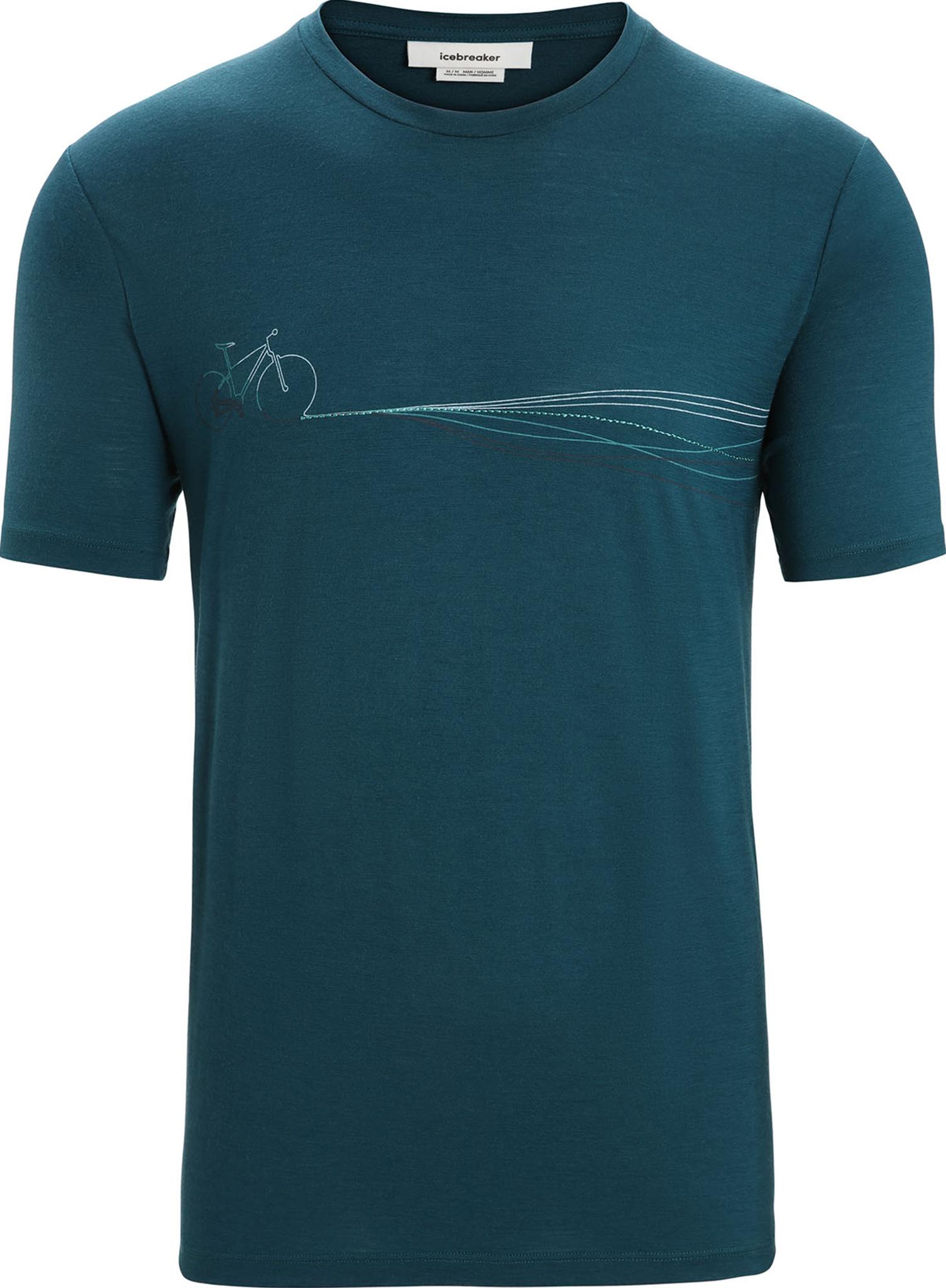 Product gallery image number 1 for product Tech Lite II Short Sleeve Tee Cadence Paths - Men's