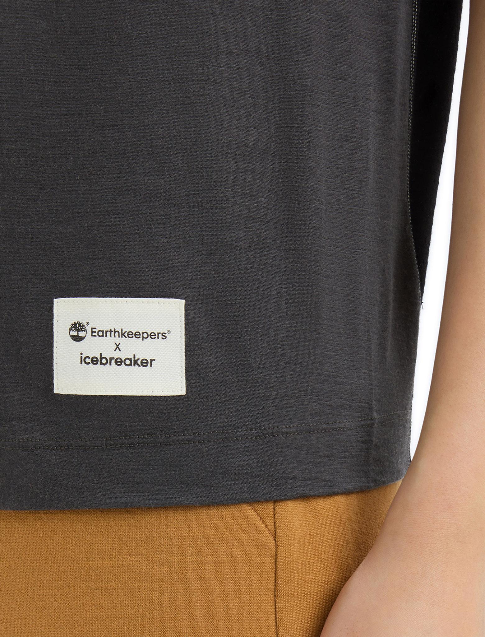 Product gallery image number 4 for product IB x Timberland Merino ZoneKnit Short Sleeve Tee - Women's