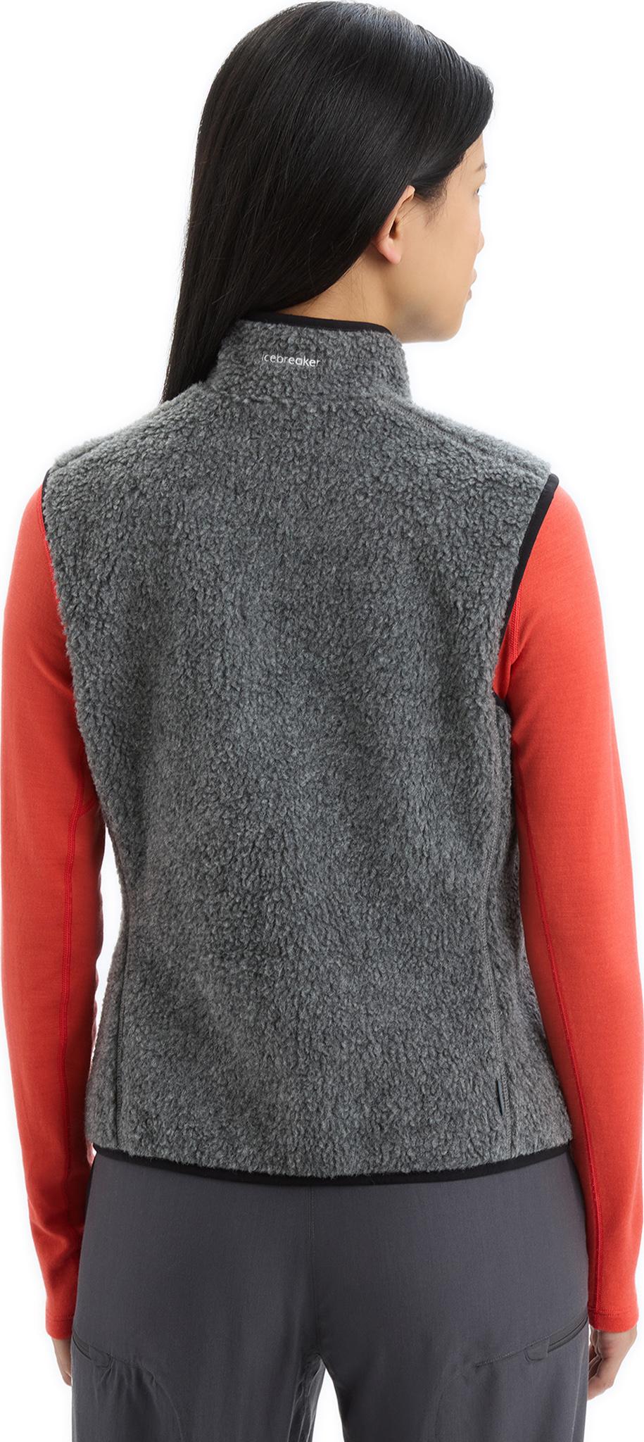 Numéro de l'image de la galerie de produits 3 pour le produit Veste en laine mérinos à poils longs RealFleece - Femme