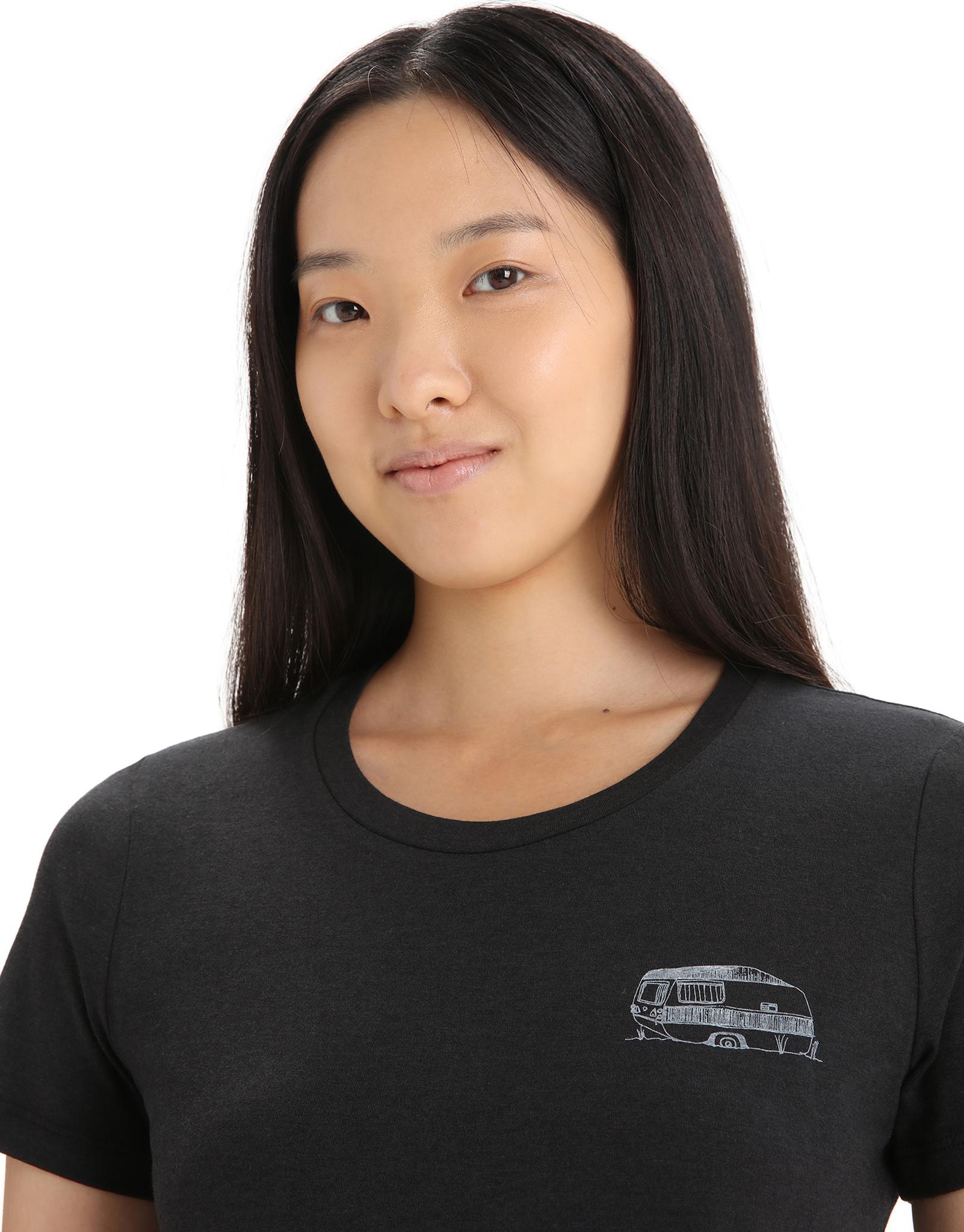 Product gallery image number 2 for product Central Classic Tee Short Sleeve Caravan Life - Women's