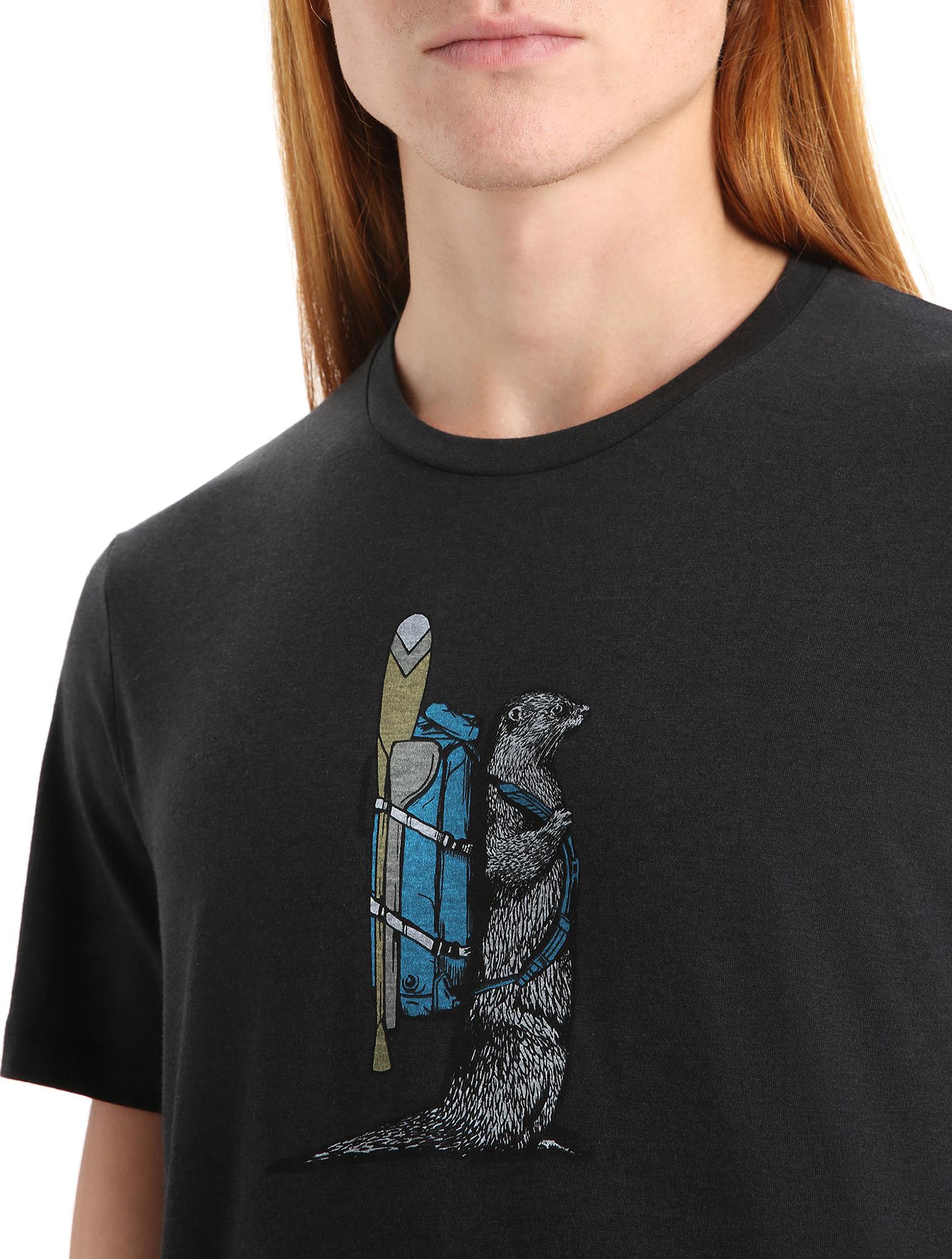 Product gallery image number 3 for product Central Classic Tee Short Sleeve Otter Paddle - Men's