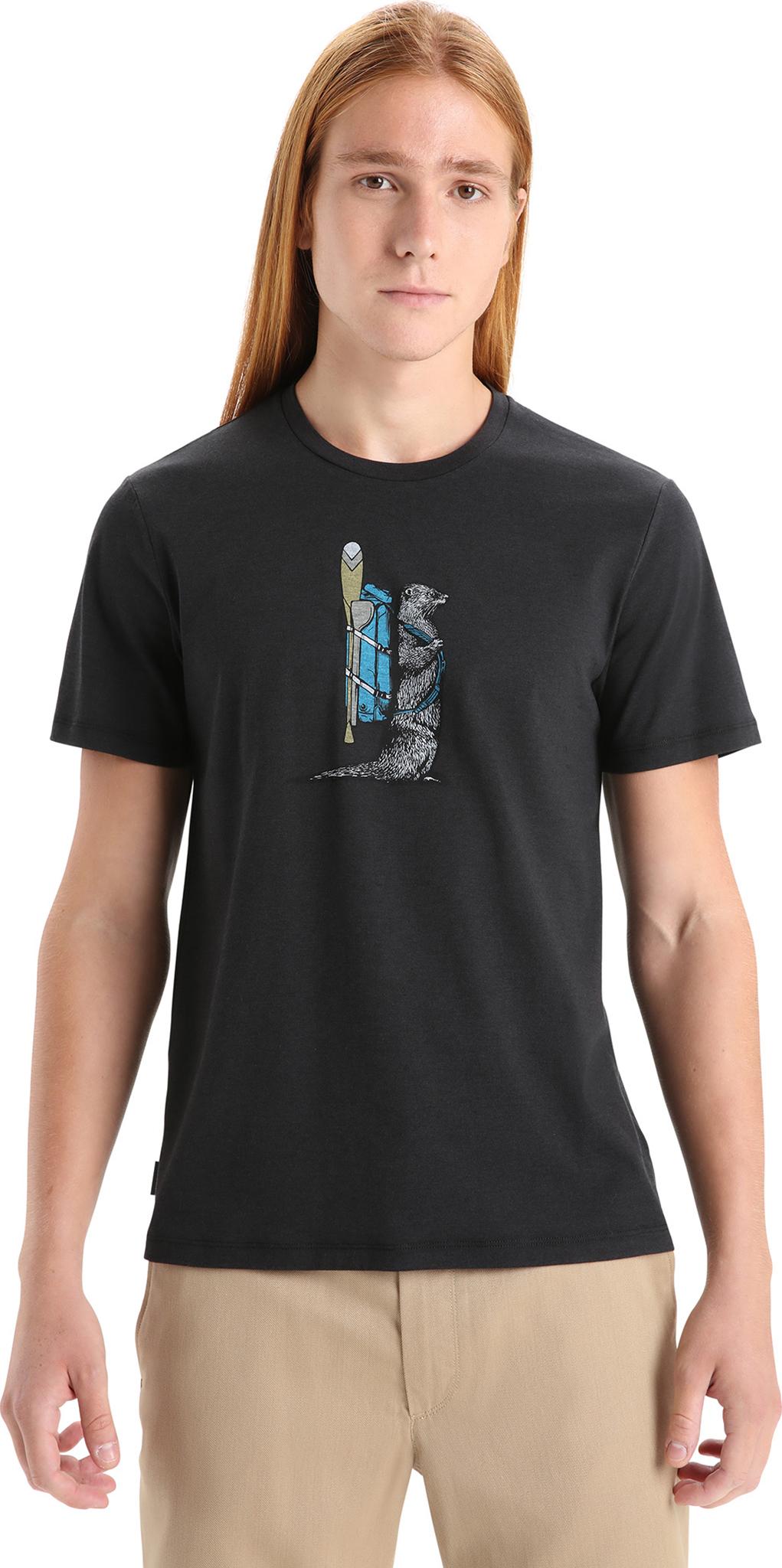 Product gallery image number 5 for product Central Classic Tee Short Sleeve Otter Paddle - Men's