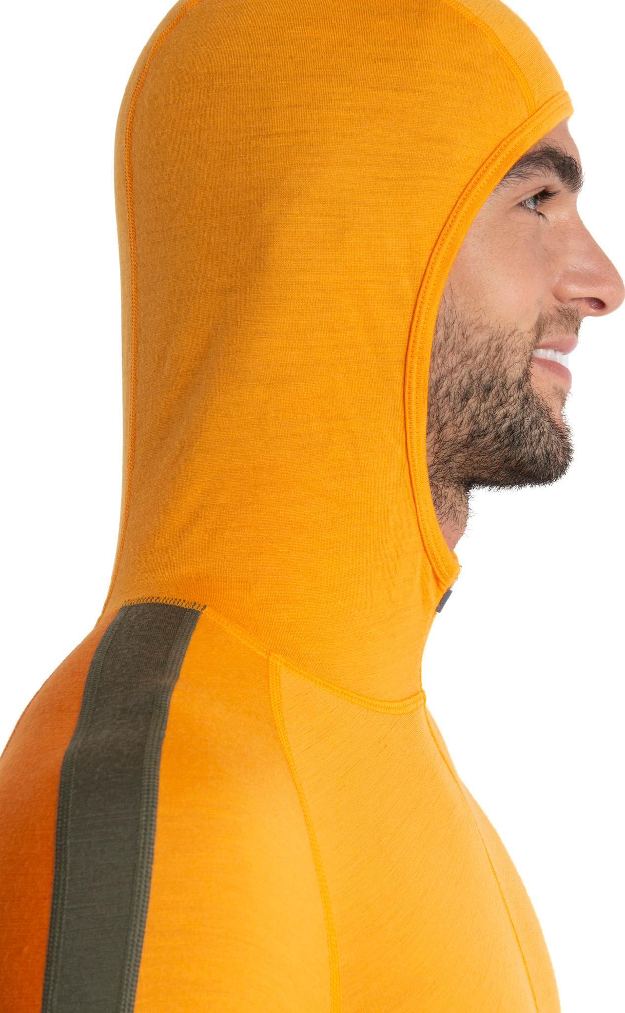 Product gallery image number 4 for product 200 Sonebula Merino Long Sleeve Half-Zip Thermal Hoody - Men's