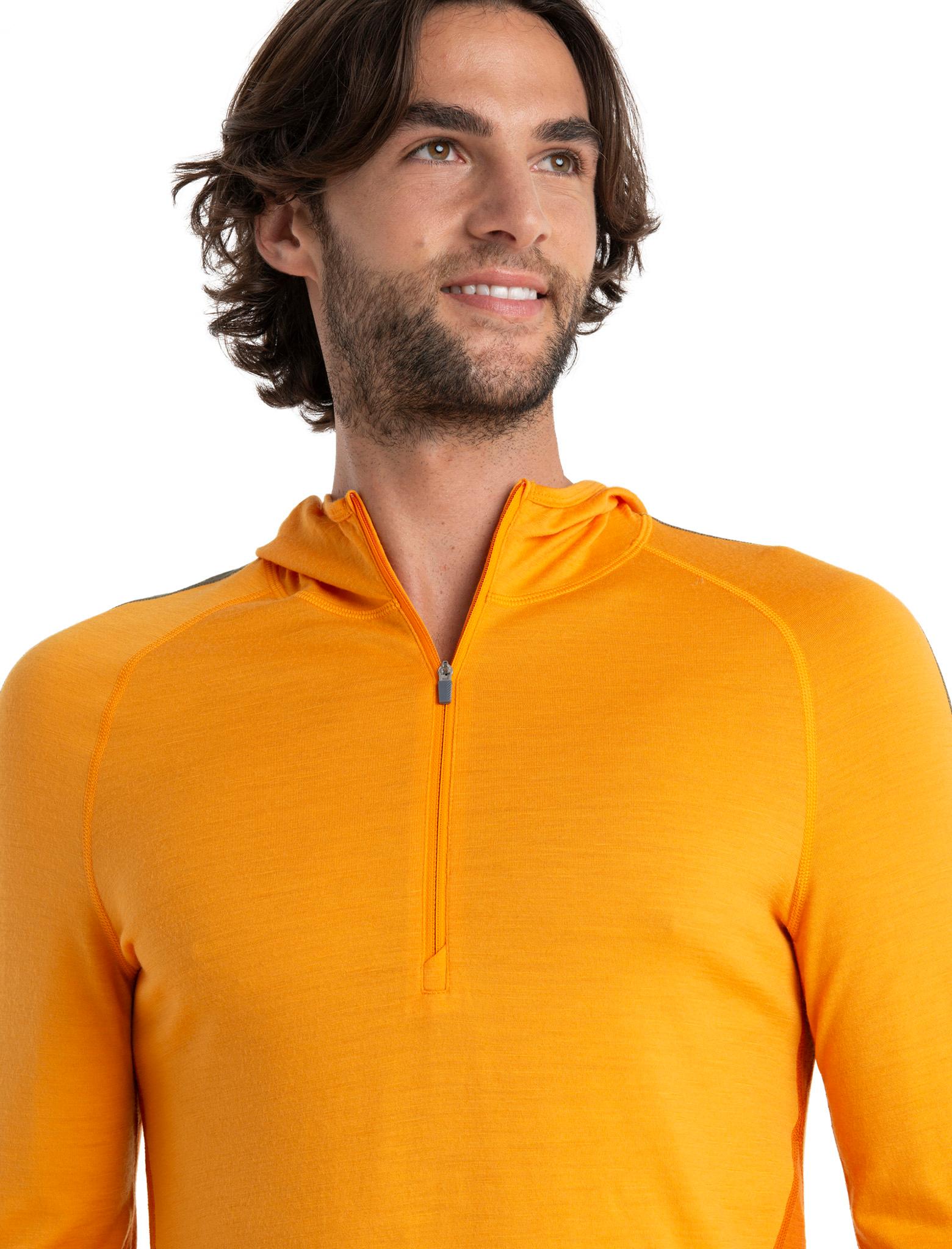 Product gallery image number 7 for product 200 Sonebula Merino Long Sleeve Half-Zip Thermal Hoody - Men's