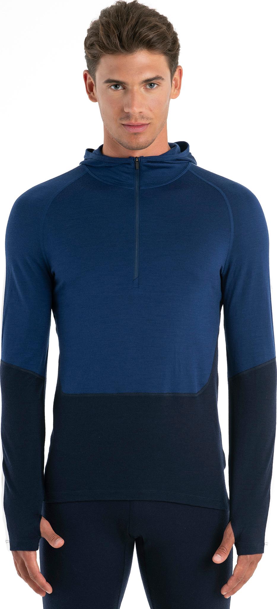 Product gallery image number 7 for product 200 Sonebula Merino Long Sleeve Half-Zip Thermal Hoody - Men's