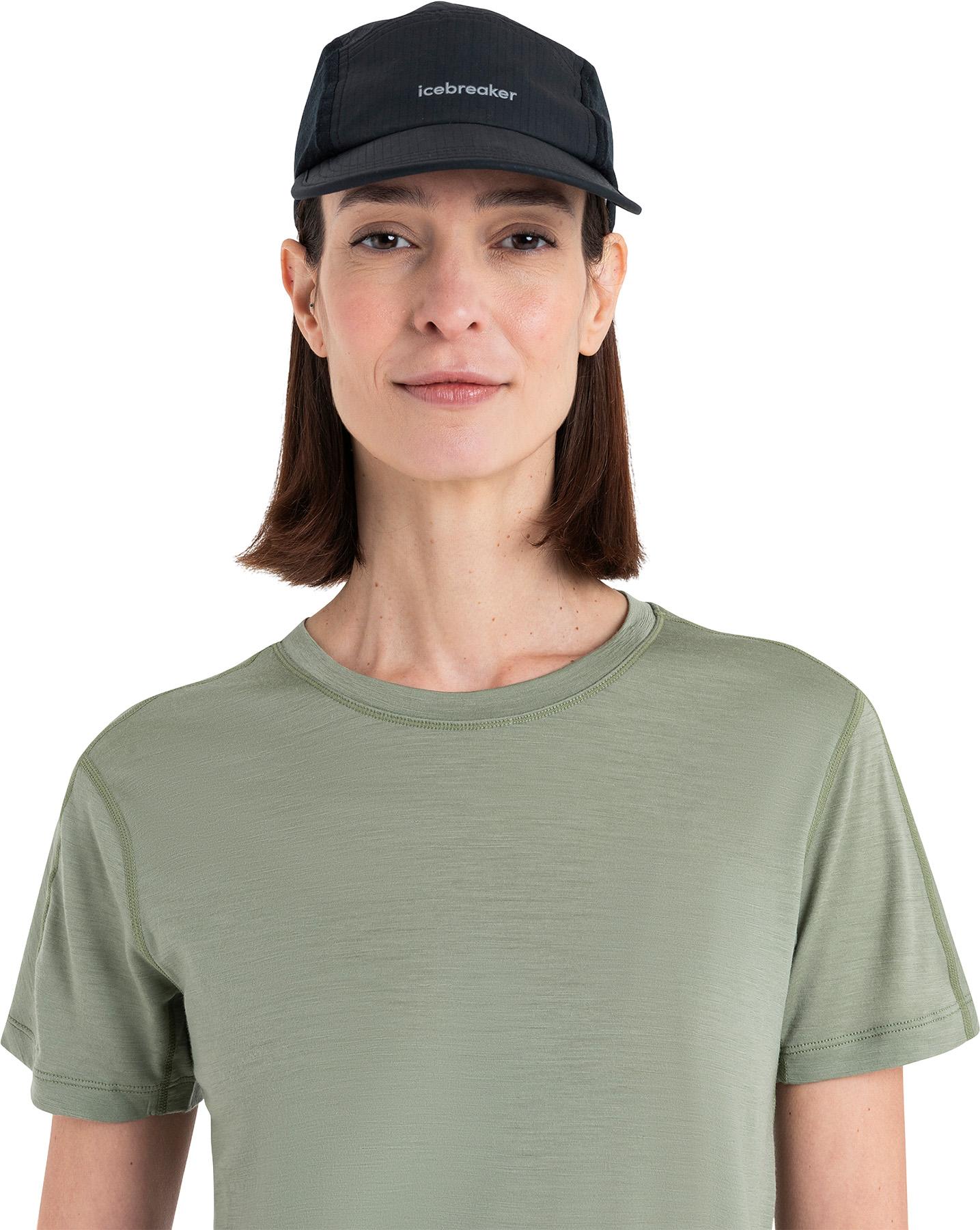Product gallery image number 3 for product Shell+ Merino Blend Windbreaker 5 Panel Cap - Unisex 