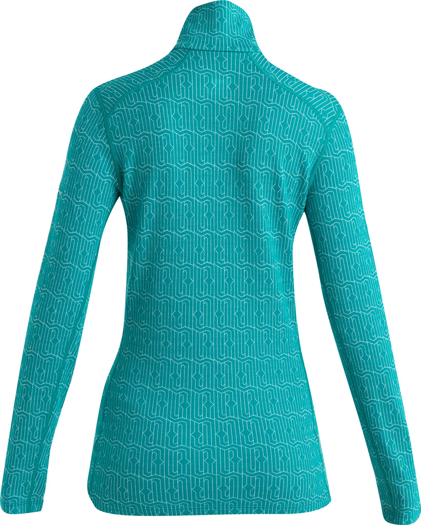 Product gallery image number 2 for product 260 Vertex Herenga Merino Long Sleeve Half-Zip Thermal Top - Women's
