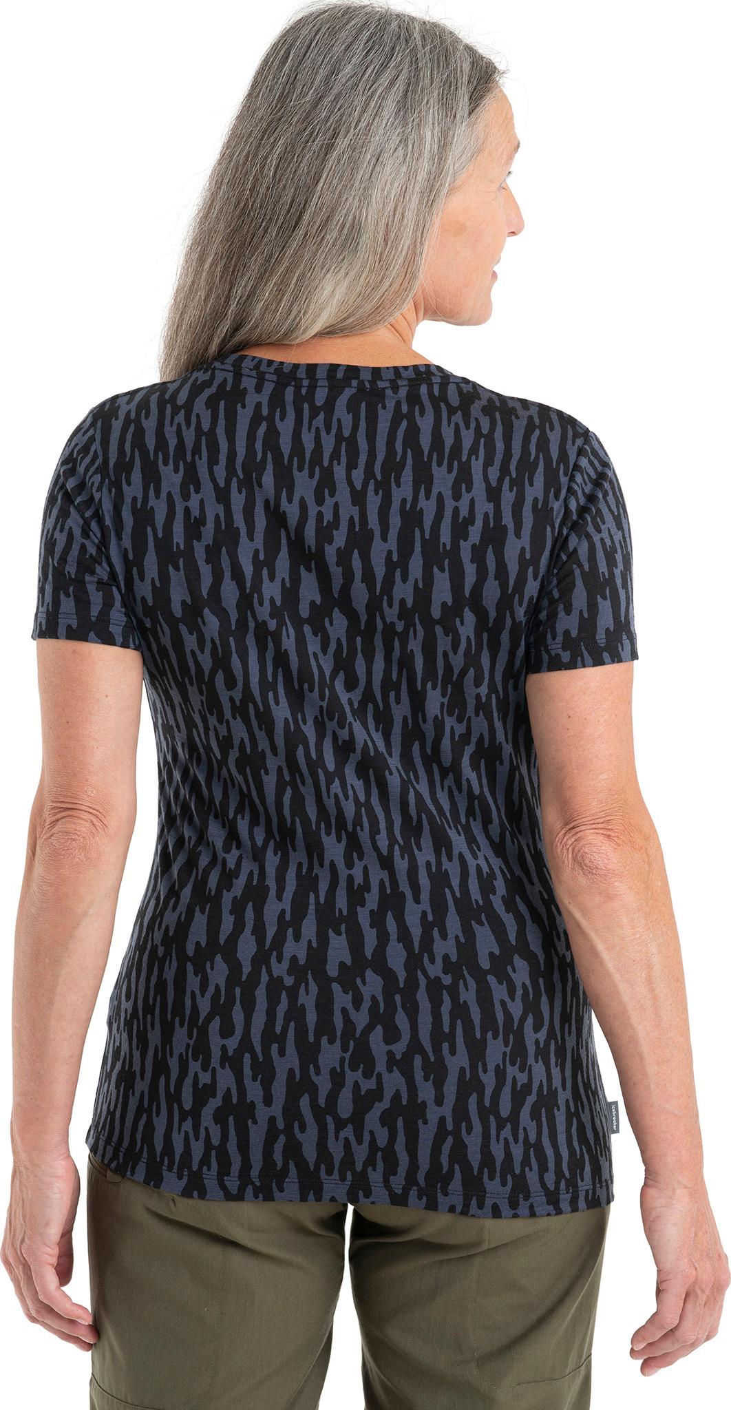 Numéro de l'image de la galerie de produits 3 pour le produit T-shirt à manches courtes et encolure dégagée en mérinos Glacial Flow 150 Tech Lite II - Femme
