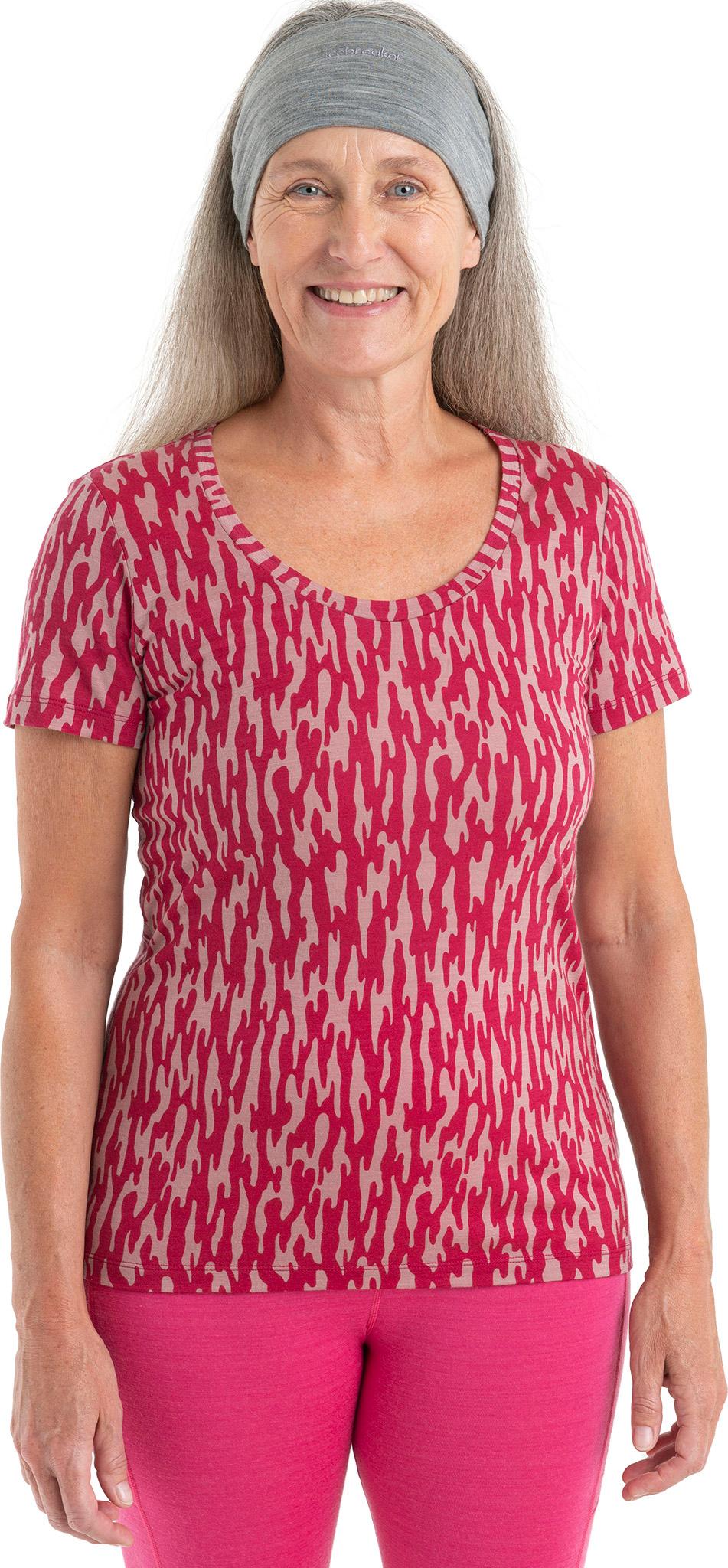 Product gallery image number 6 for product 150 Tech Lite II Glacial Flow Merino Short Sleeve Scoop Neck T-Shirt - Women's