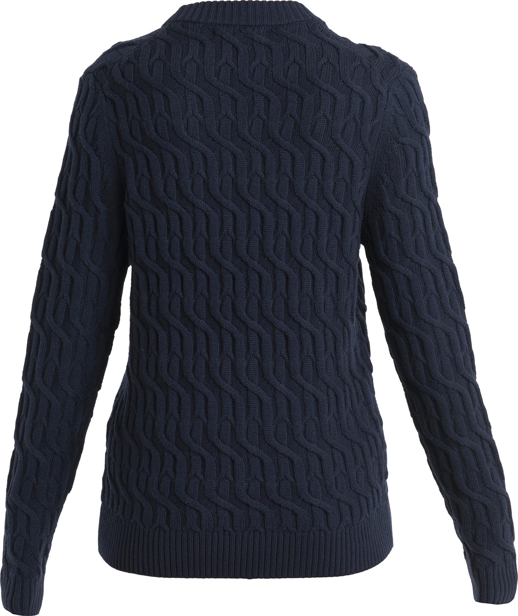 Product gallery image number 2 for product Merino Cable Knit Crewe Sweater - Women's