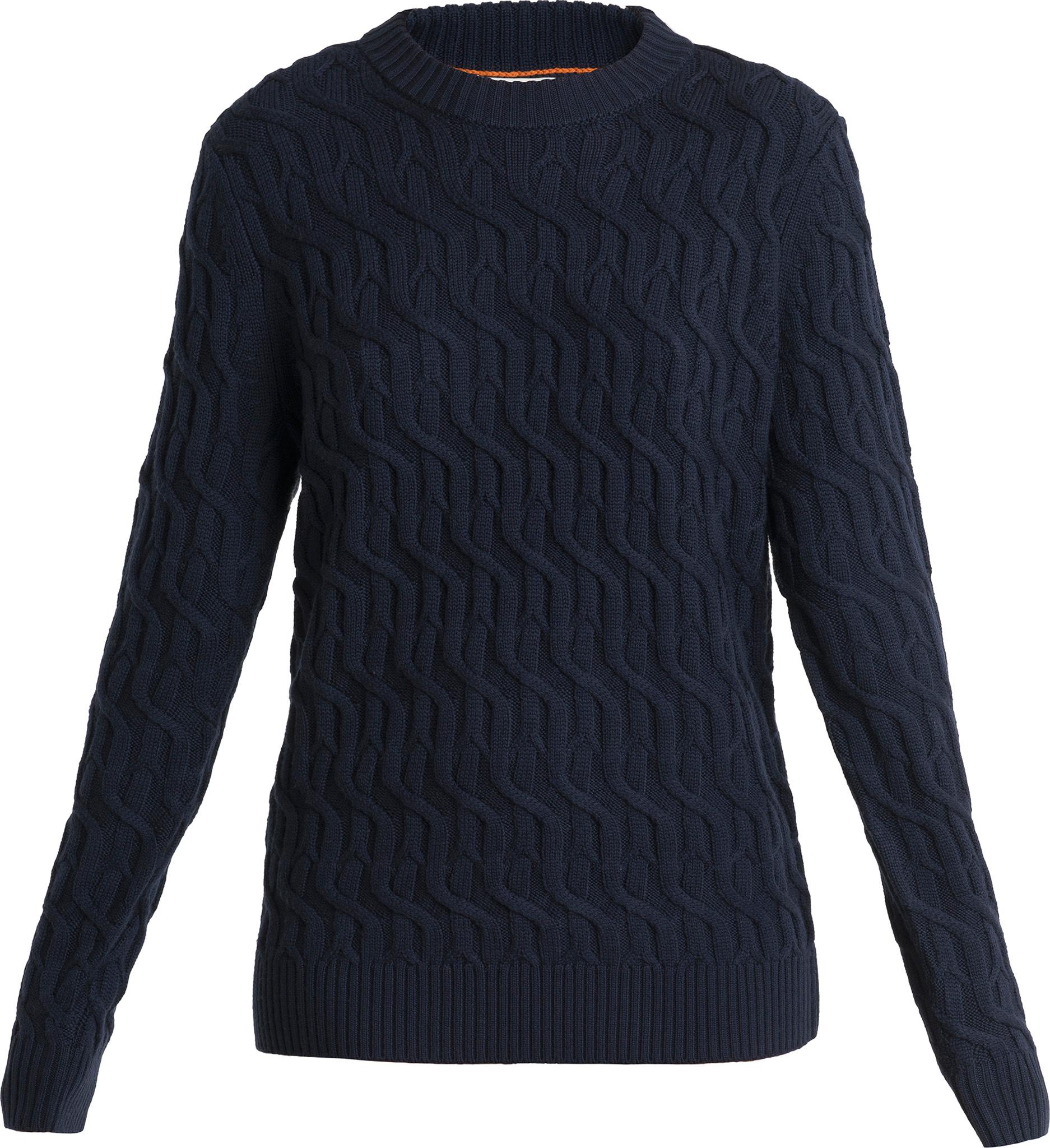 Product gallery image number 1 for product Merino Cable Knit Crewe Sweater - Women's