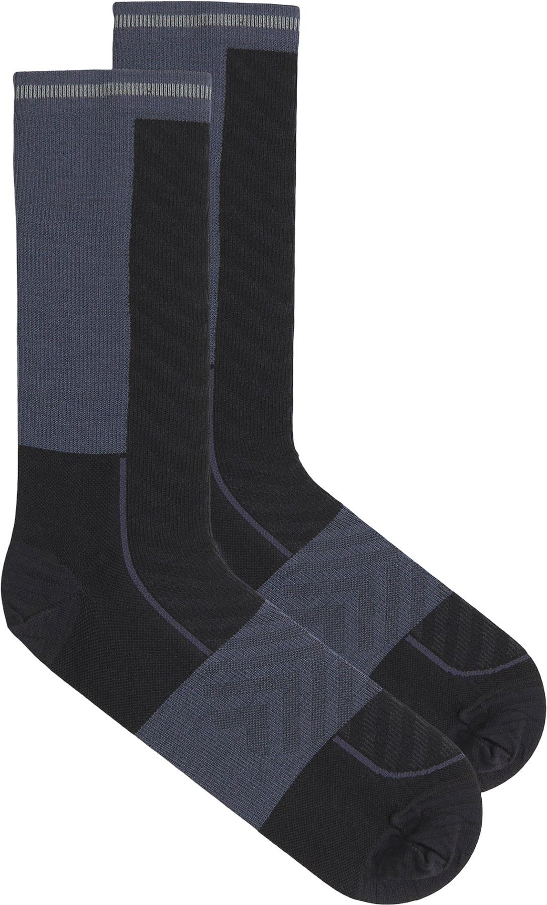 Image de produit pour Chaussette de course mi-mollet ultraléger en mérino mélanger Run Plus - Homme