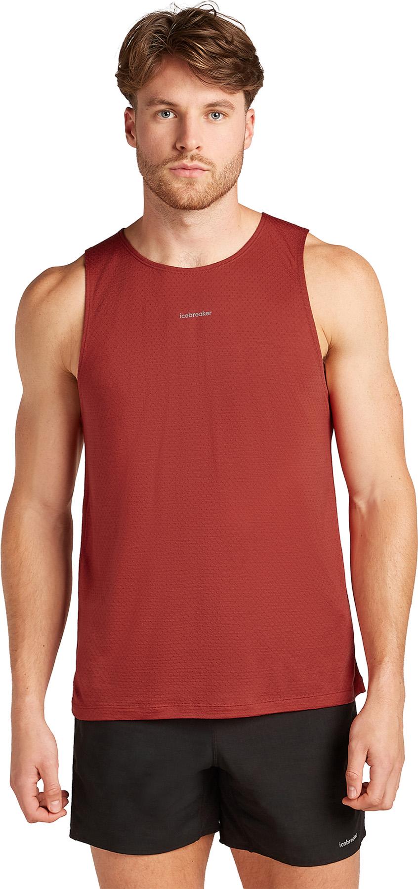 Product gallery image number 3 for product 125 Cool-Lite Speed Merino Blend Tank Top - Men's