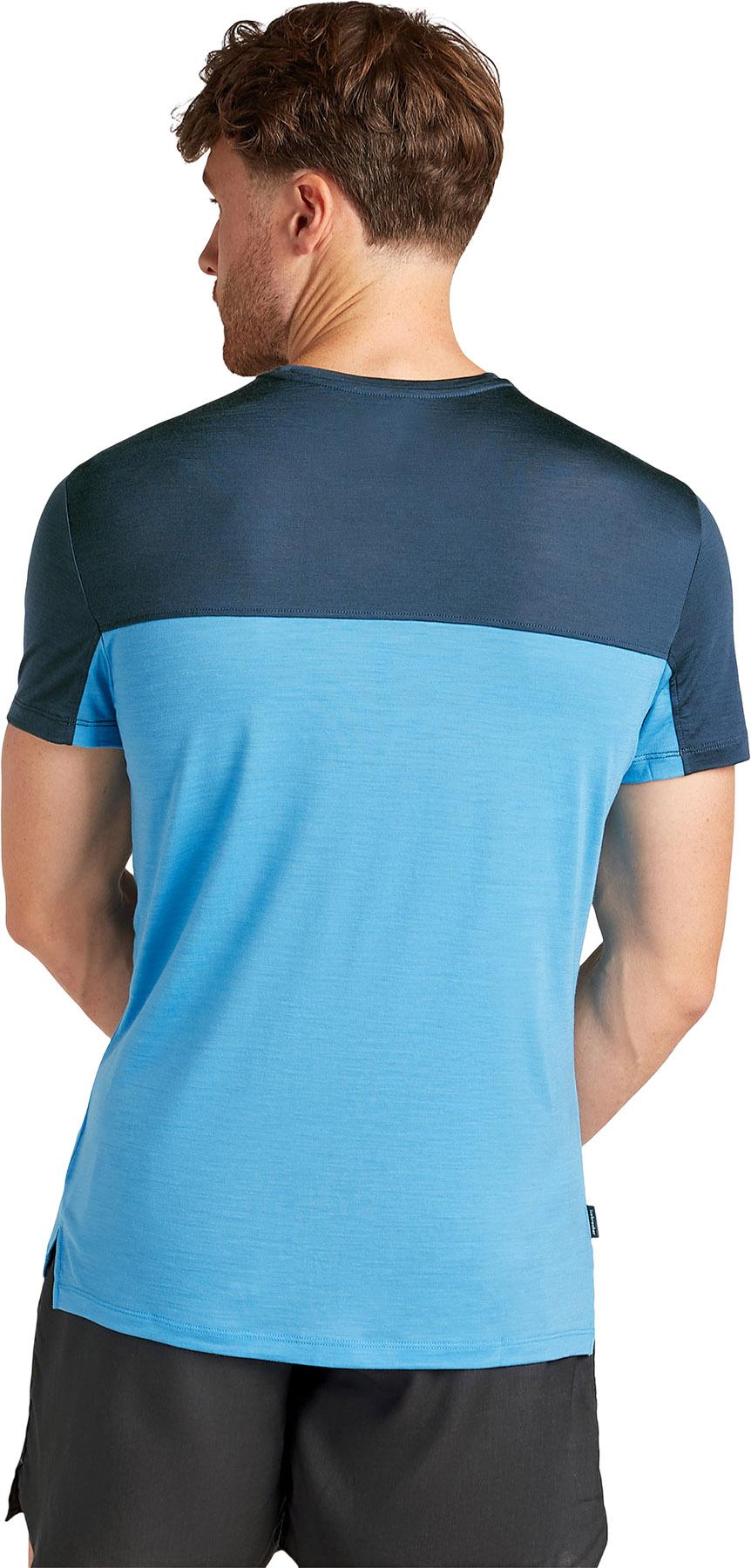 Product gallery image number 4 for product 125 Cool-Lite Sphere III Merino Blend Colour Block T-Shirt - Men's