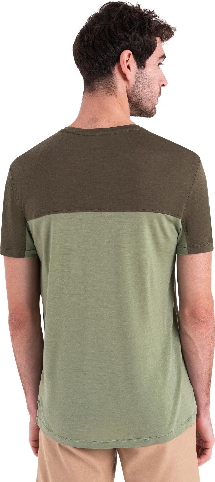 Product gallery image number 6 for product 125 Cool-Lite Sphere III Merino Blend Colour Block T-Shirt - Men's