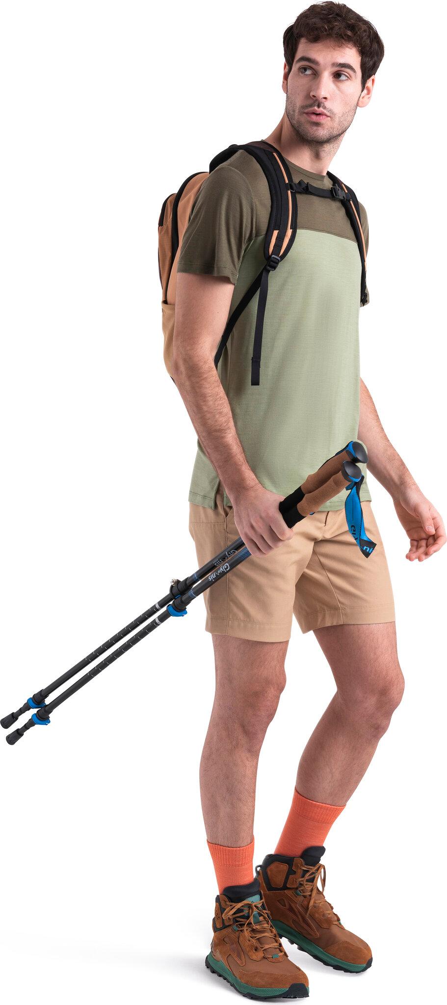 Product gallery image number 2 for product 125 Cool-Lite Sphere III Merino Blend Colour Block T-Shirt - Men's