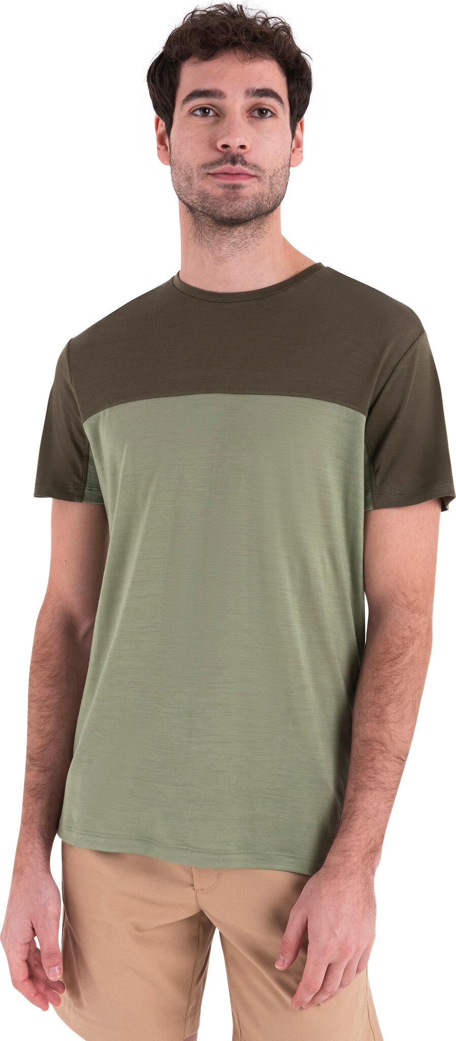 Product gallery image number 5 for product 125 Cool-Lite Sphere III Merino Blend Colour Block T-Shirt - Men's