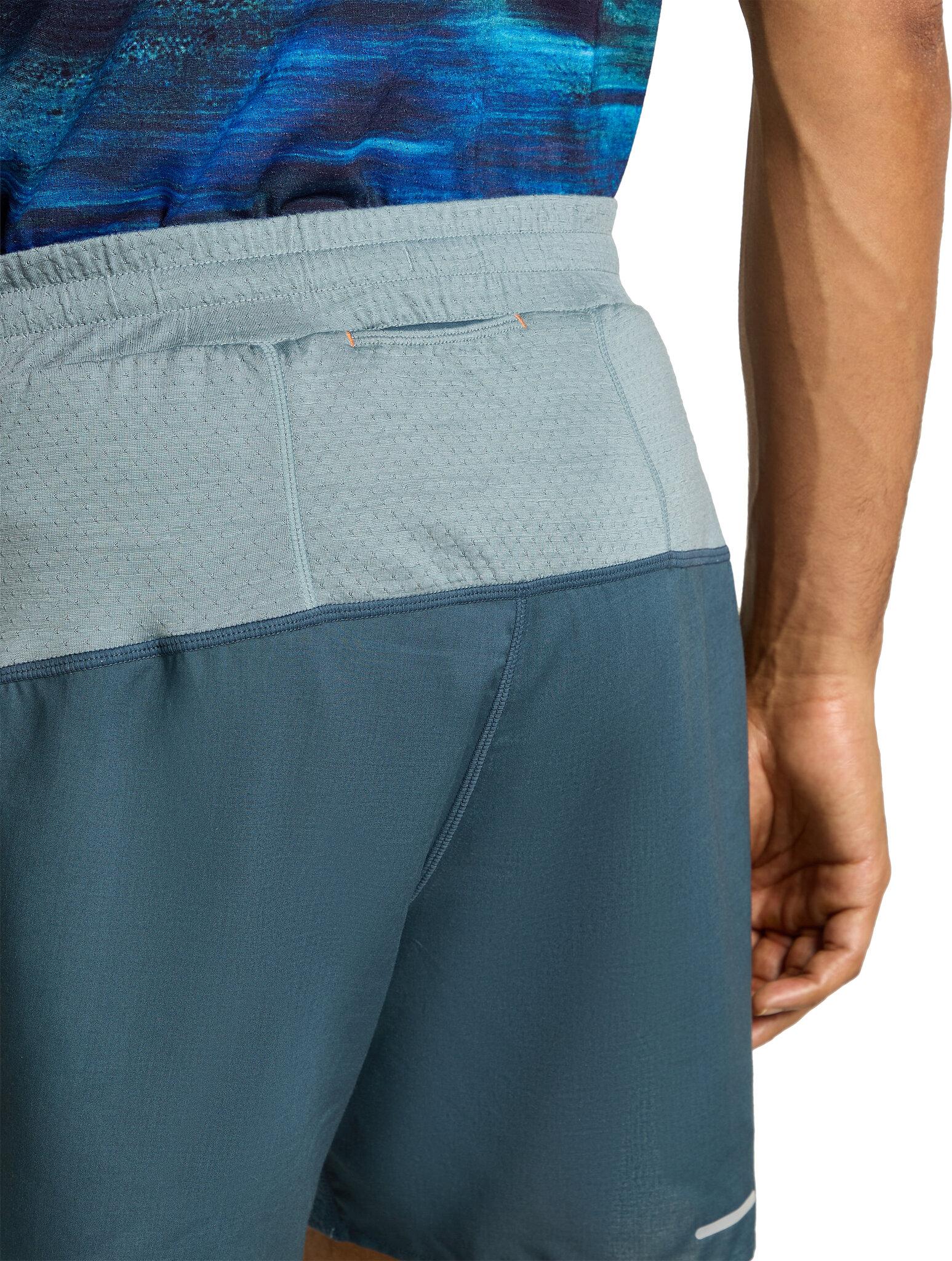 Numéro de l'image de la galerie de produits 3 pour le produit Short en mélange de mérinos 125 ZoneKnit Speed 6" - Homme