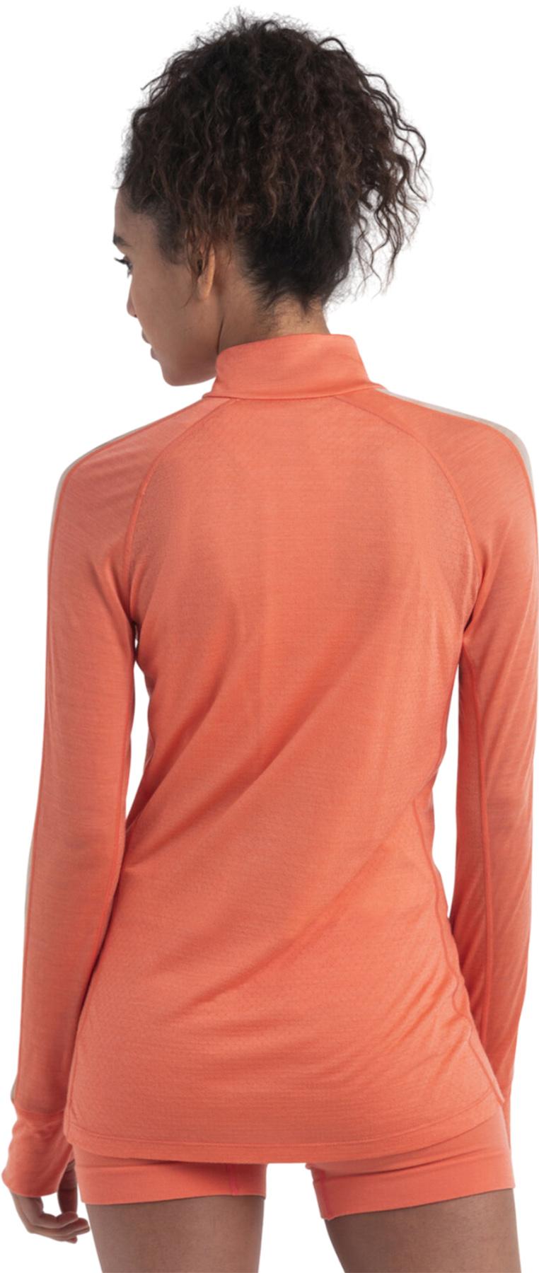 Product gallery image number 2 for product 125 ZoneKnit Merino Blend Long Sleeve Half Zip Thermal Top - Women's
