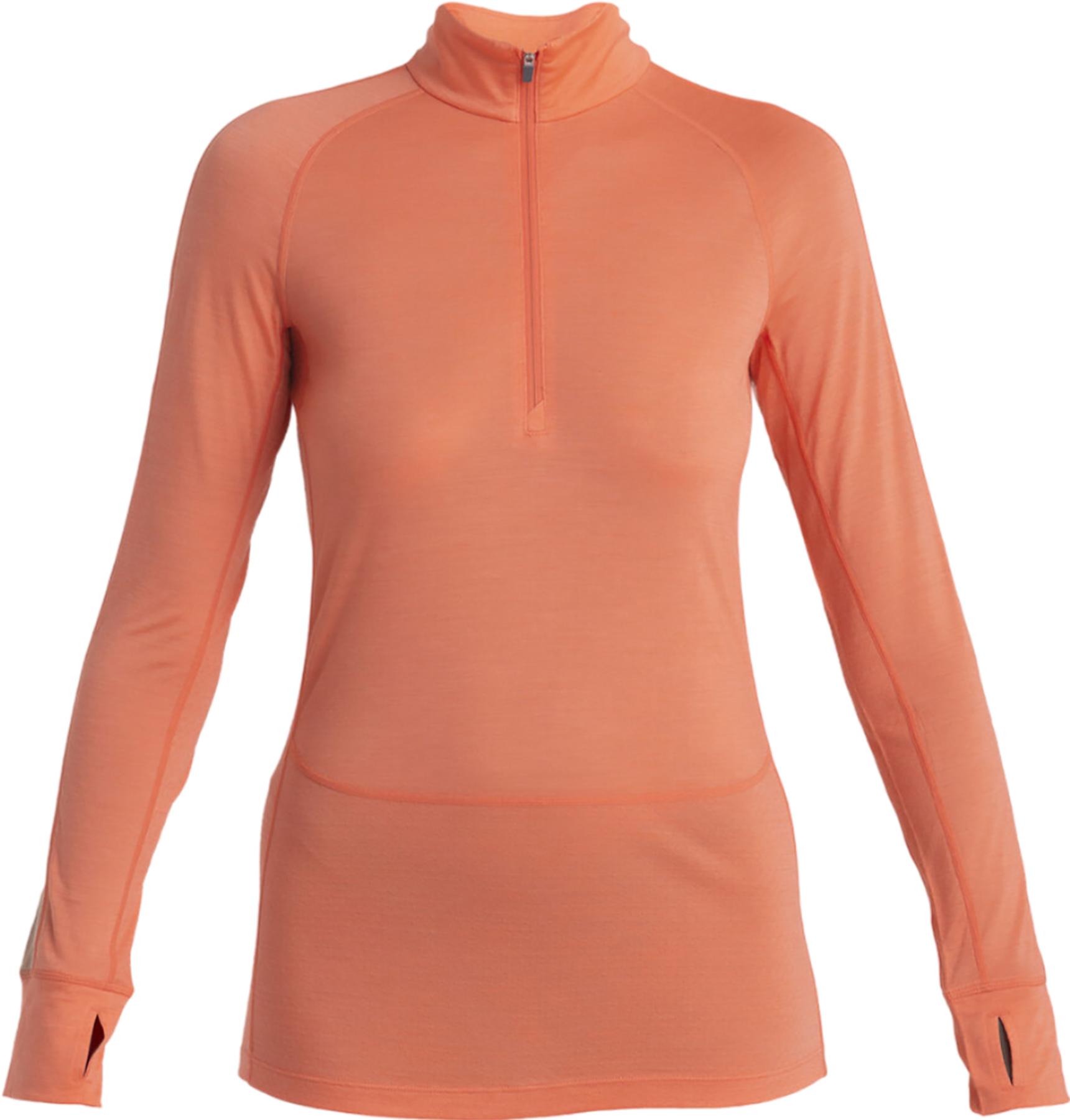 Product gallery image number 1 for product 125 ZoneKnit Merino Blend Long Sleeve Half Zip Thermal Top - Women's