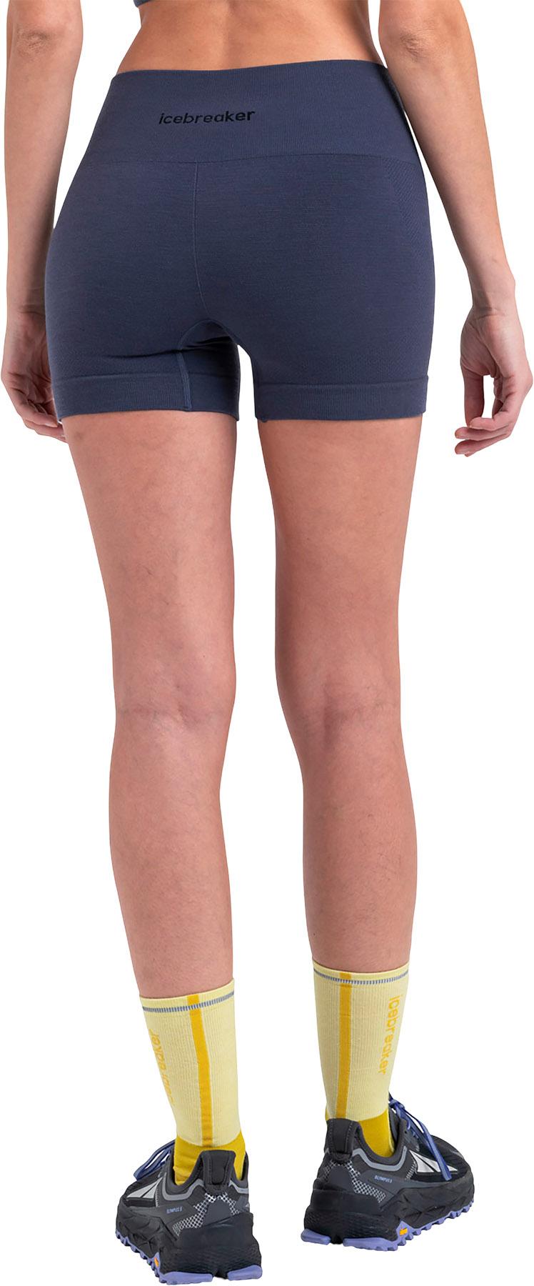 Numéro de l'image de la galerie de produits 5 pour le produit Short sans couture en mélange de mérinos 260 ZoneKnit 4" - Femme