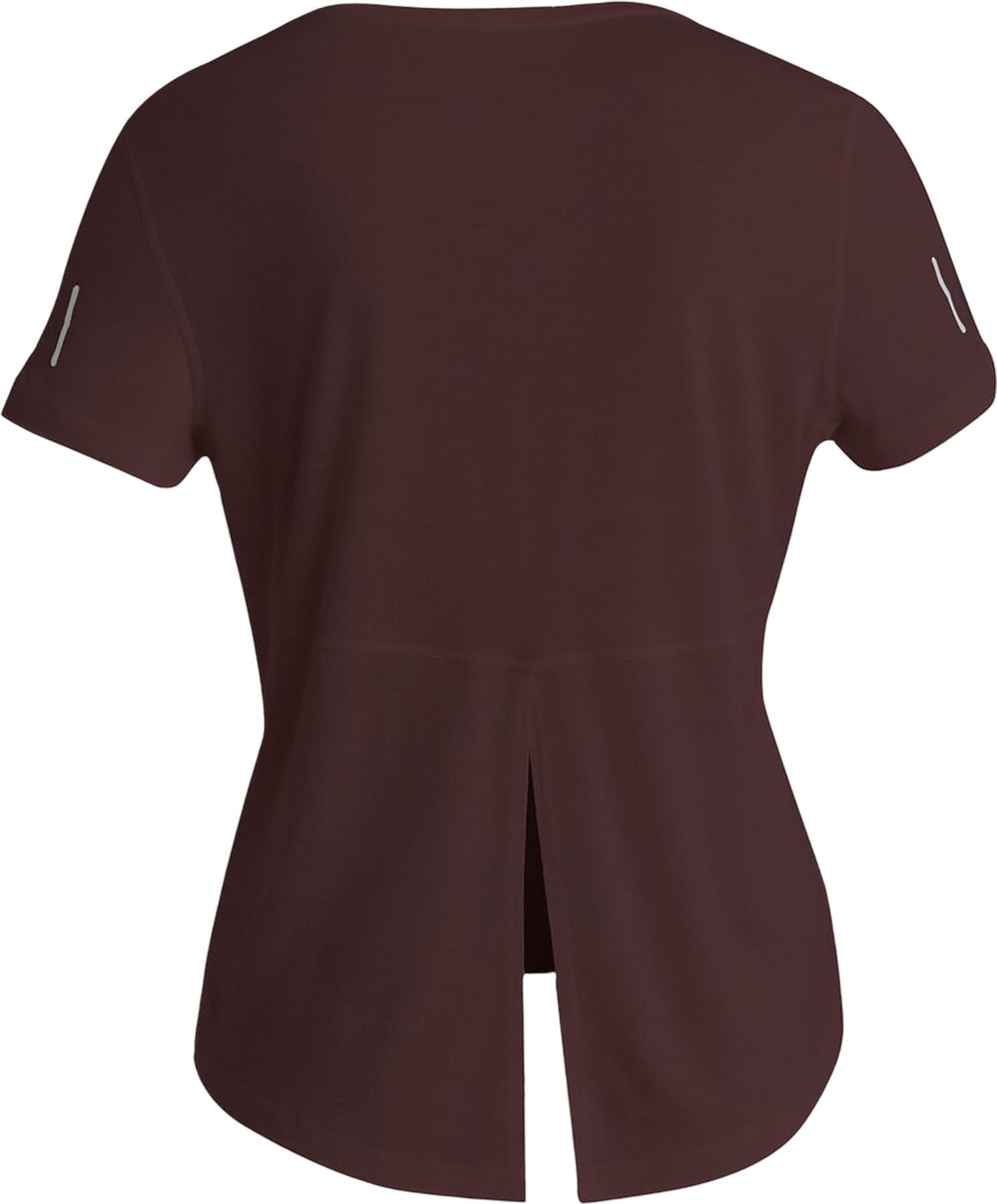 Numéro de l'image de la galerie de produits 6 pour le produit T-shirt à manches courtes fendu dans le dos en mélange de mérinos Cool-Lite Speed 125 - Femme