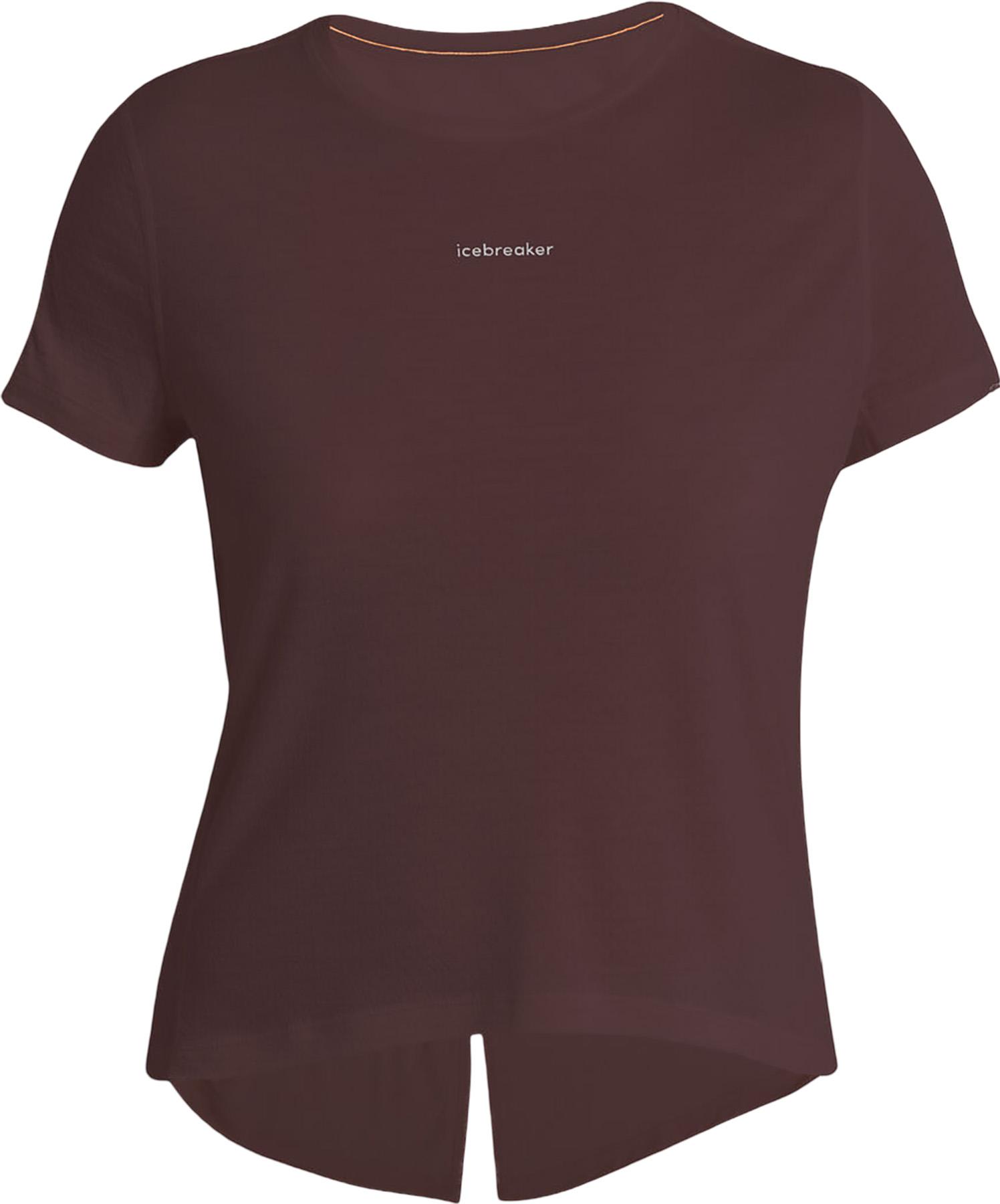 Product image for 125 Cool-Lite Speed Merino Blend Short Sleeve Slit Back T-Shirt - Women's