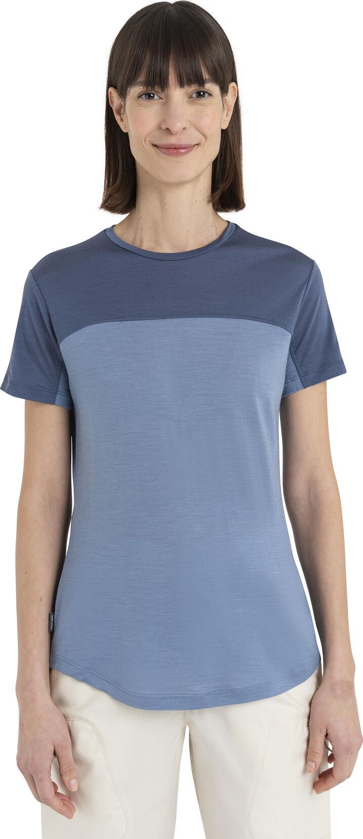 Product gallery image number 2 for product 125 Cool-Lite Sphere III Merino Blend Colour Block T-Shirt - Women's