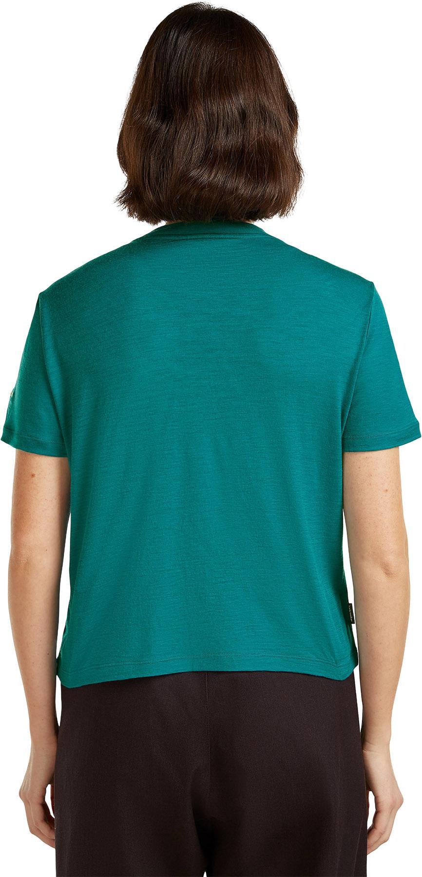 Product gallery image number 3 for product Merino 150 Tech Lite III Crop Short Sleeve T-Shirt - Women's