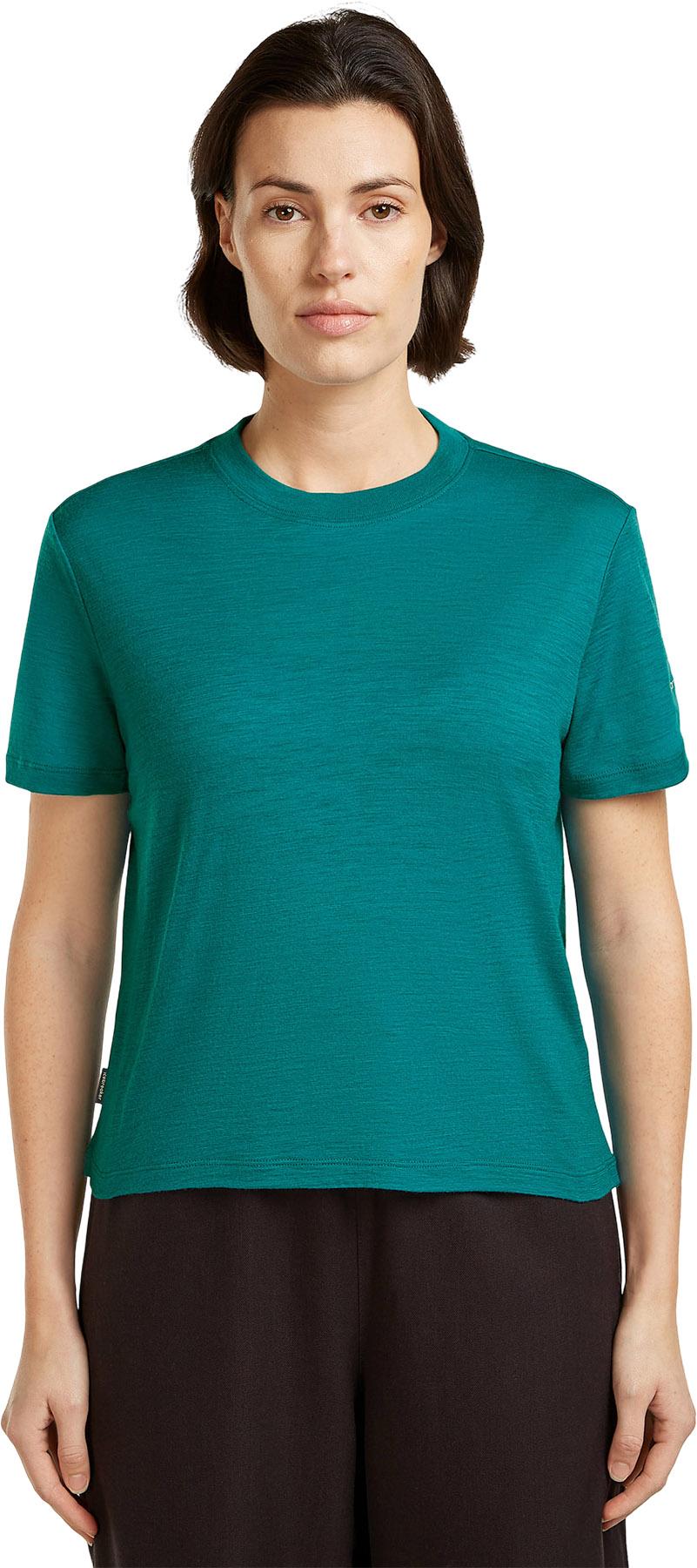 Product gallery image number 4 for product Merino 150 Tech Lite III Crop Short Sleeve T-Shirt - Women's