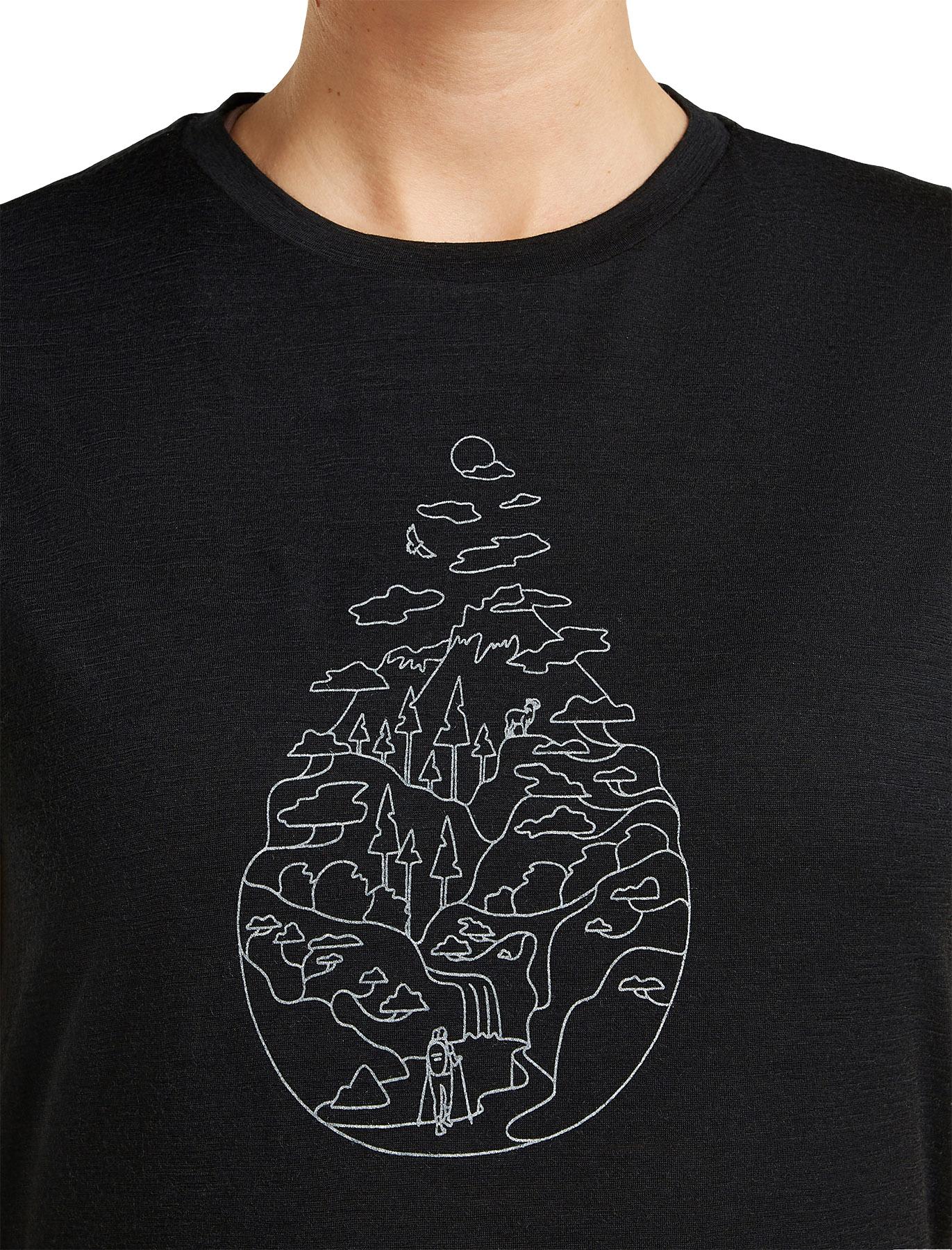 Product gallery image number 5 for product Merino 150 Tech Lite Hike Path Short Sleeve T-Shirt - Women's