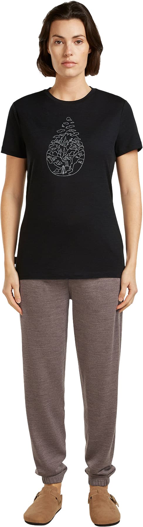 Product gallery image number 2 for product Merino 150 Tech Lite Hike Path Short Sleeve T-Shirt - Women's