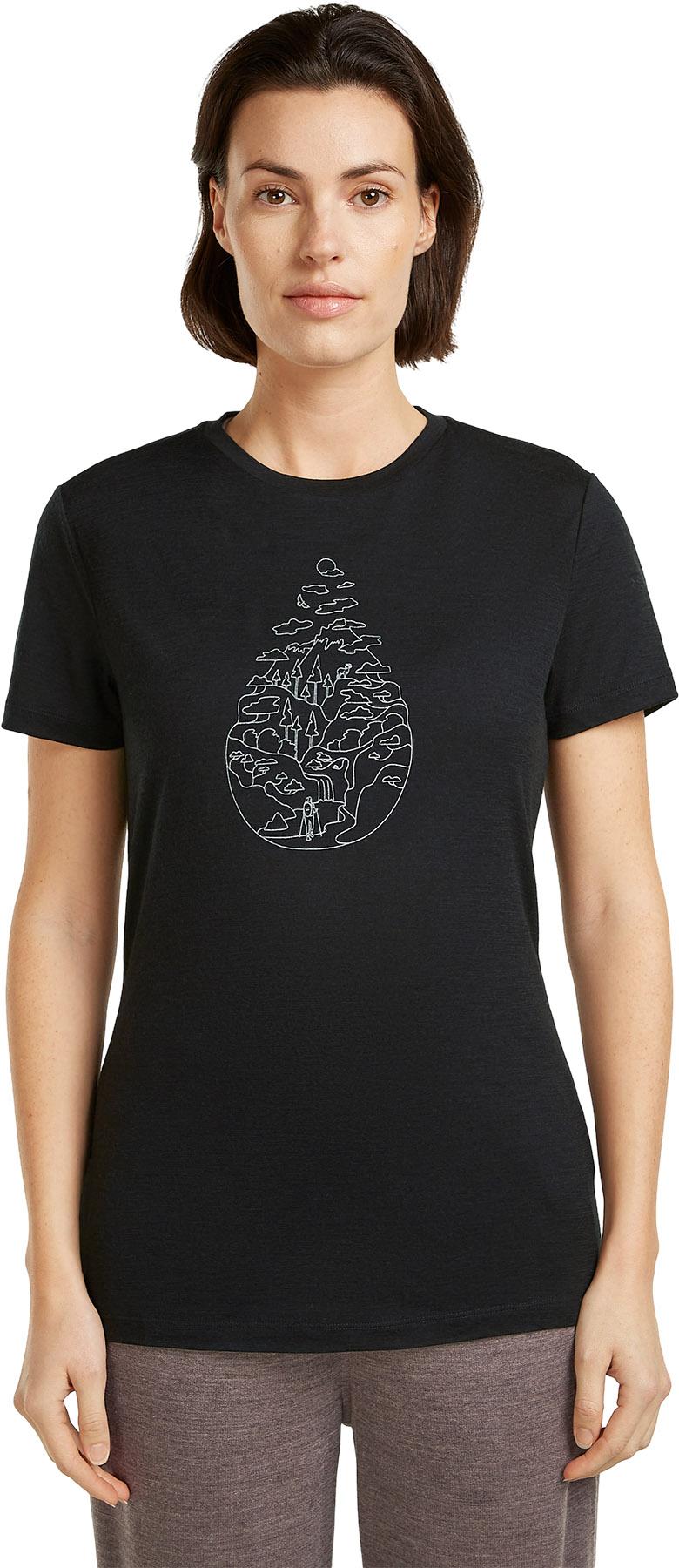 Product gallery image number 6 for product Merino 150 Tech Lite Hike Path Short Sleeve T-Shirt - Women's