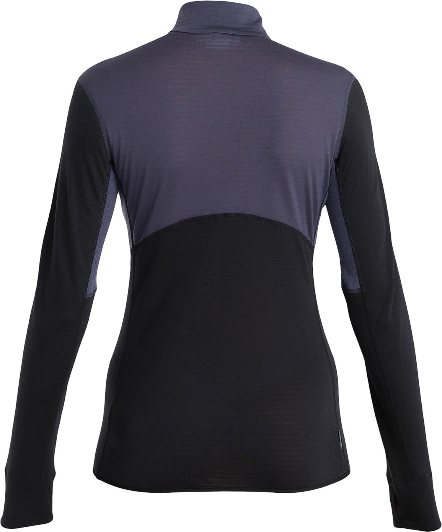 Numéro de l'image de la galerie de produits 2 pour le produit Manteau à manches longues et demi-glissière en mélange de mérinos 200 RealFleece Descender - Femme