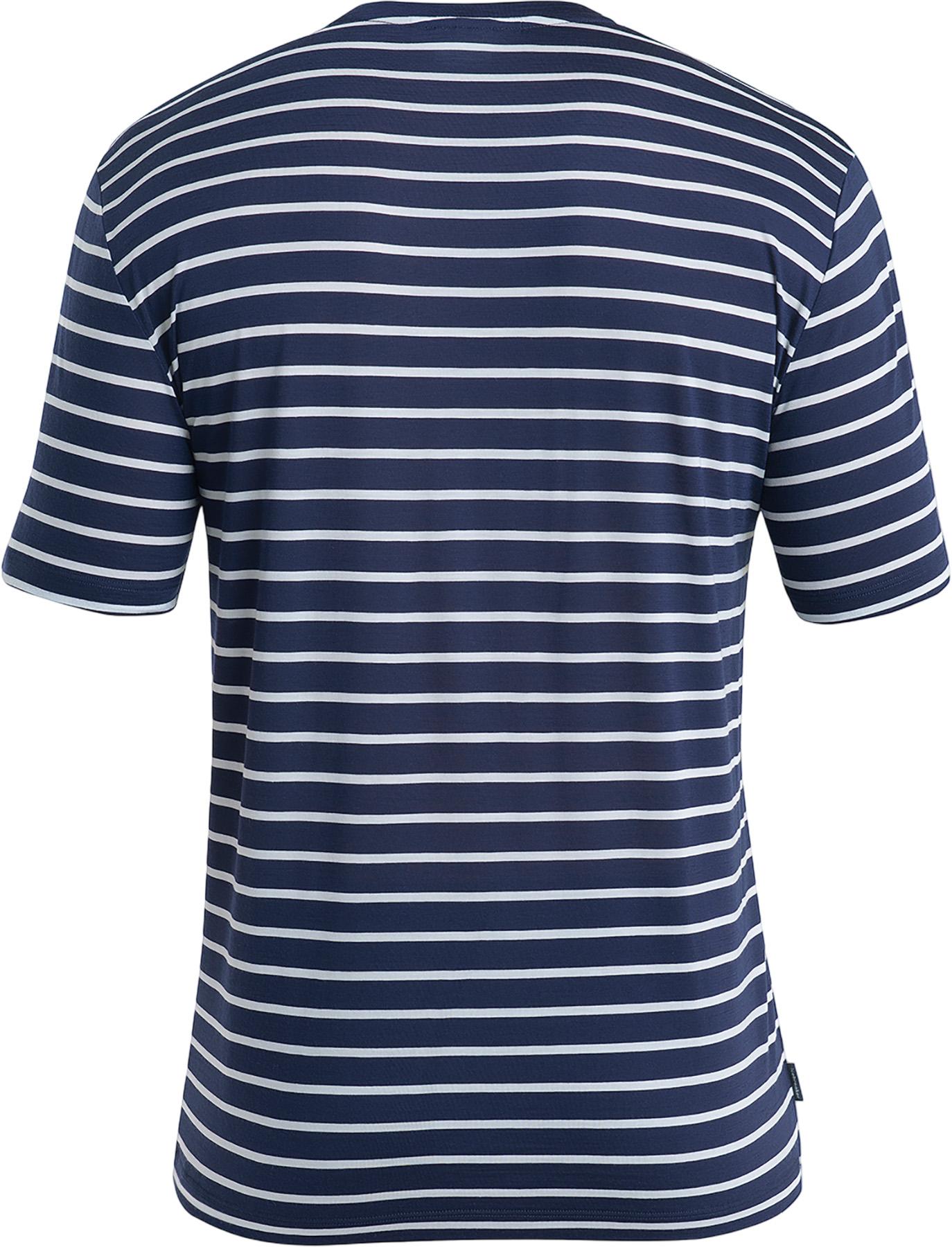 Product gallery image number 4 for product Drayden Merino Blend Stripe Short Sleeve T-Shirt - Men's 