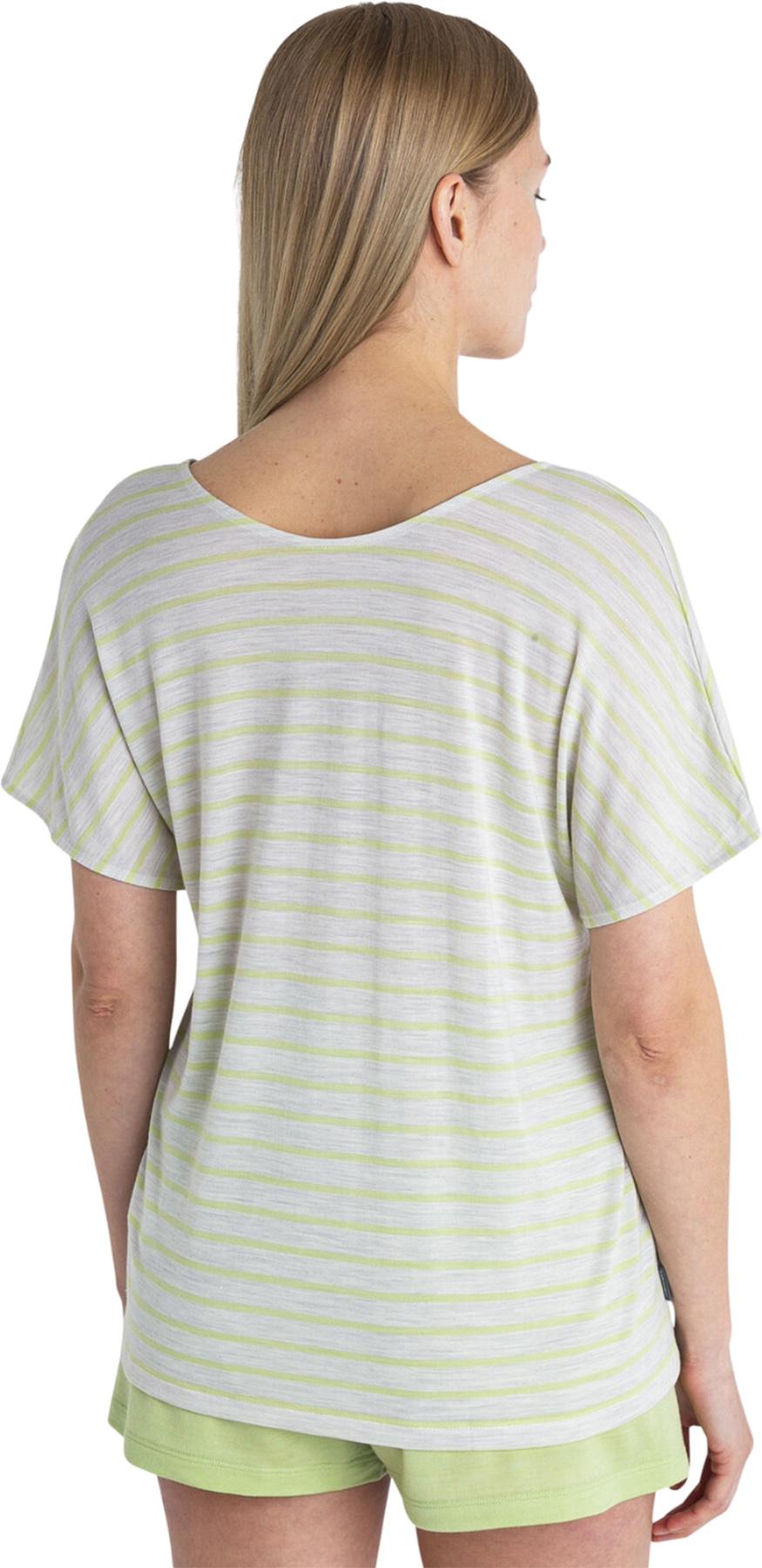 Product gallery image number 2 for product Haut réversible à rayures en mélange de mérinos Drayden - Femme