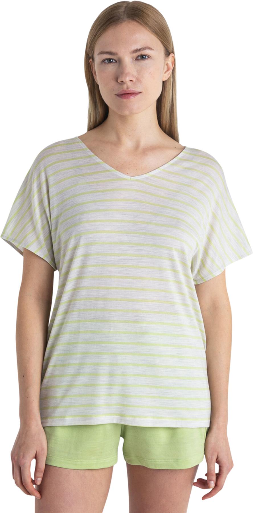 Product gallery image number 5 for product Haut réversible à rayures en mélange de mérinos Drayden - Femme