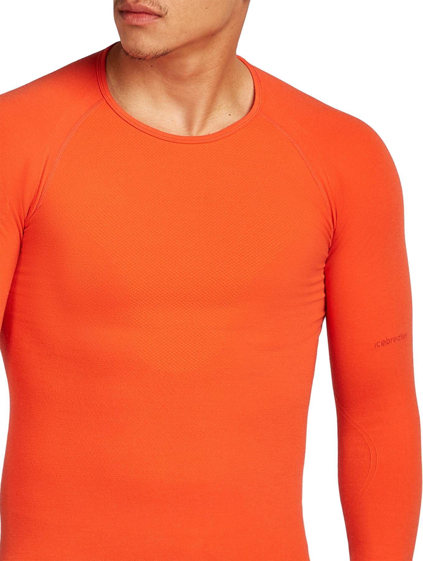 Numéro de l'image de la galerie de produits 6 pour le produit Haut thermique à col rond et manches longues en mélange de mérinos sans couture 260 ZoneKnit - Homme