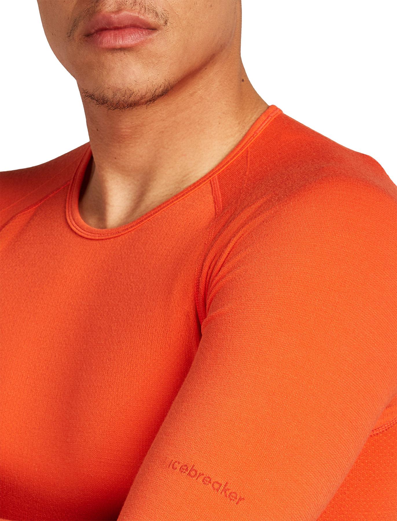 Numéro de l'image de la galerie de produits 3 pour le produit Haut thermique à col rond et manches longues en mélange de mérinos sans couture 260 ZoneKnit - Homme