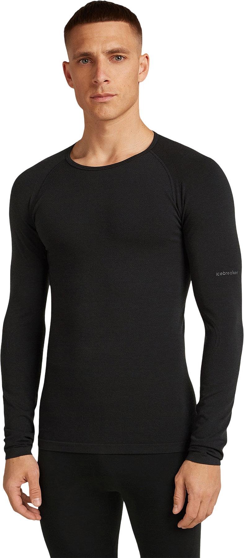 Product gallery image number 2 for product 260 ZoneKnit Seamless Merino Blend Long Sleeve Crewe Thermal Top - Men's