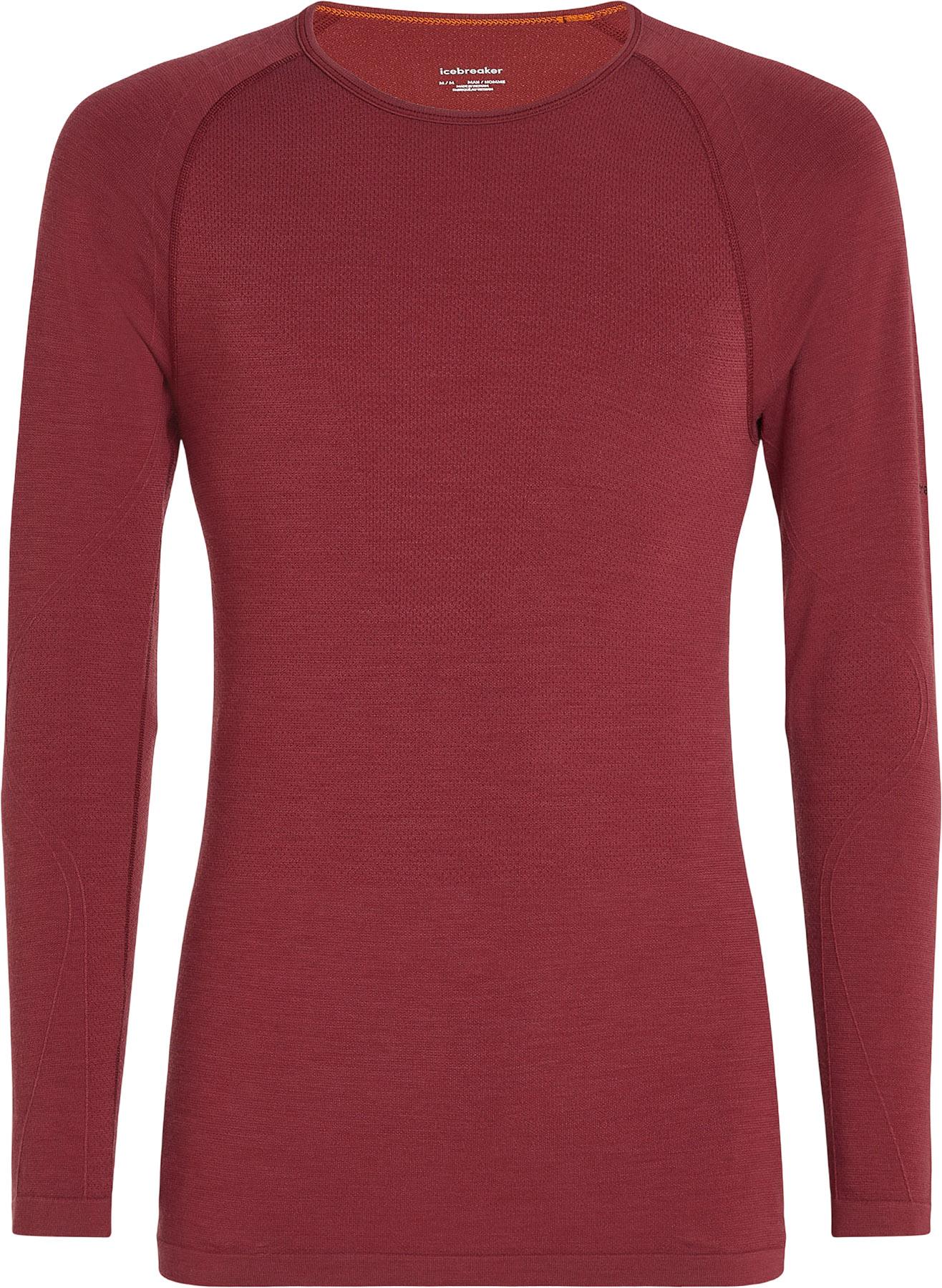 Numéro de l'image de la galerie de produits 1 pour le produit Haut thermique à col rond et manches longues en mélange de mérinos sans couture 260 ZoneKnit - Homme