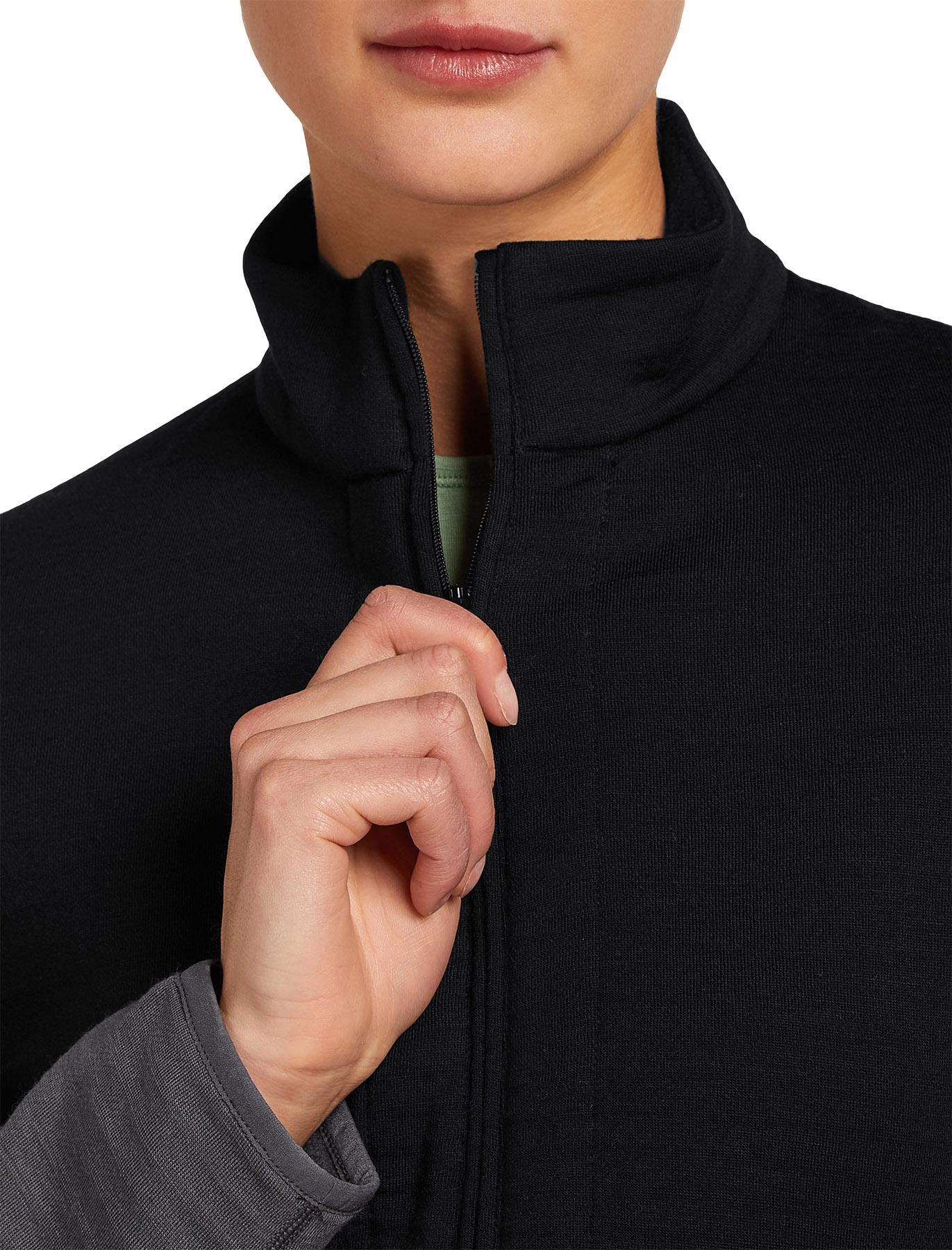 Product gallery image number 3 for product Merino 400 RealFleece Descender Long Sleeve Zip Jacket - Women's