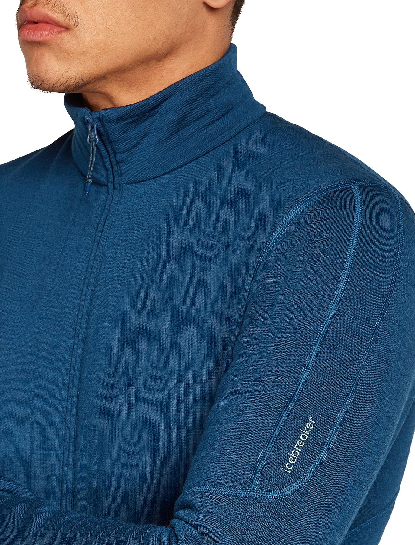 Product gallery image number 5 for product Merino 400 RealFleece Descender Long Sleeve Zip Jacket - Men's