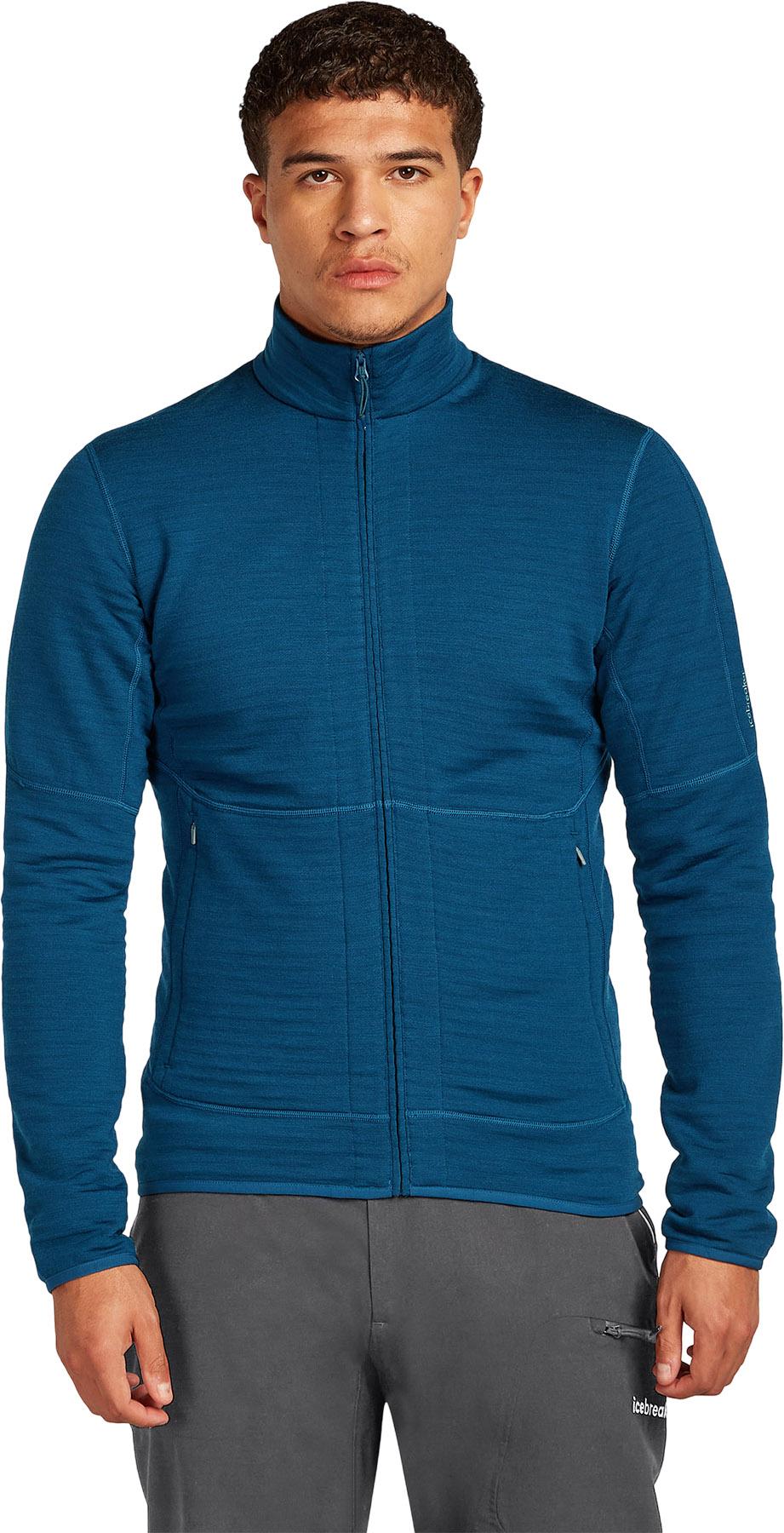 Product gallery image number 6 for product Merino 400 RealFleece Descender Long Sleeve Zip Jacket - Men's
