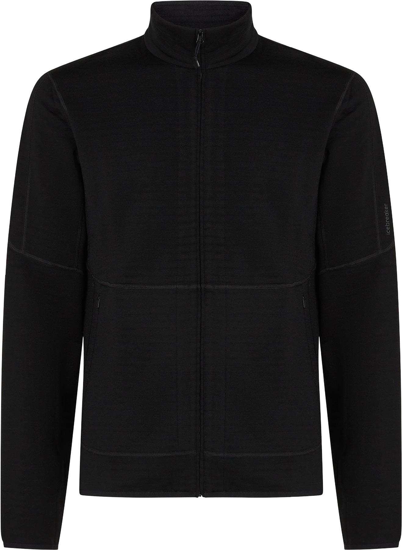 Image de produit pour Manteau à manches longues avec glissière en mérinos 400 RealFleece Descender - Homme