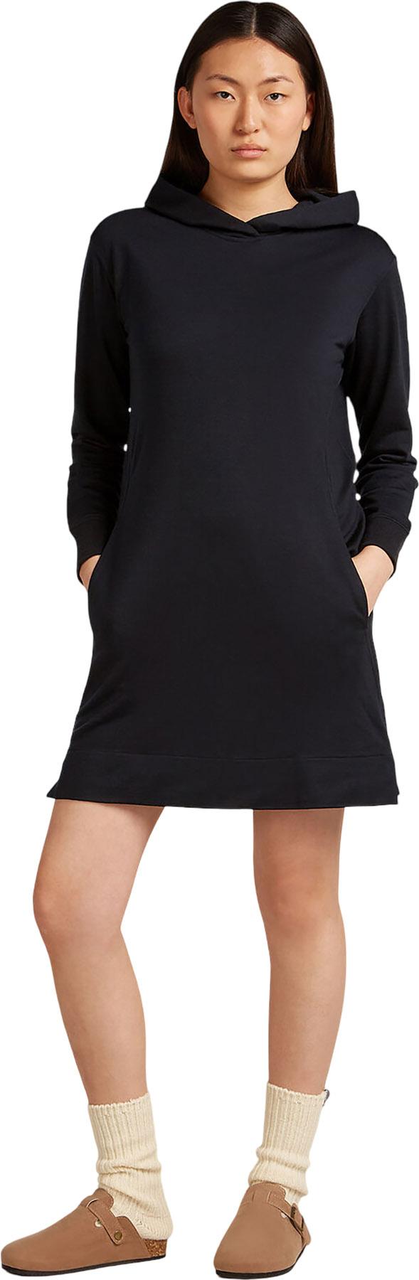 Product gallery image number 2 for product 200 Crush Merino Blend Long Sleeve Dress - Women's