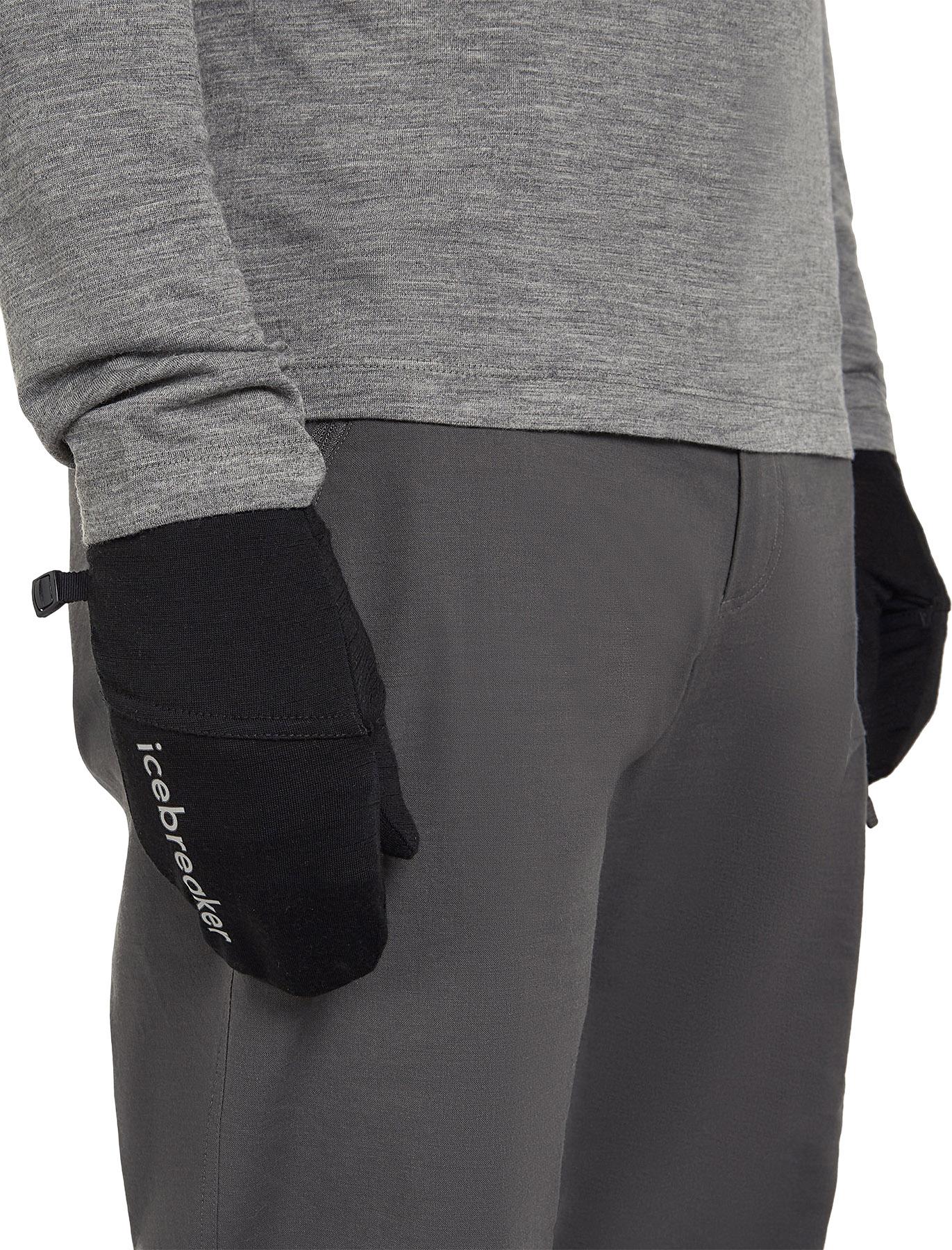Product gallery image number 2 for product Merino 200 Convertible Mittens - Unisex
