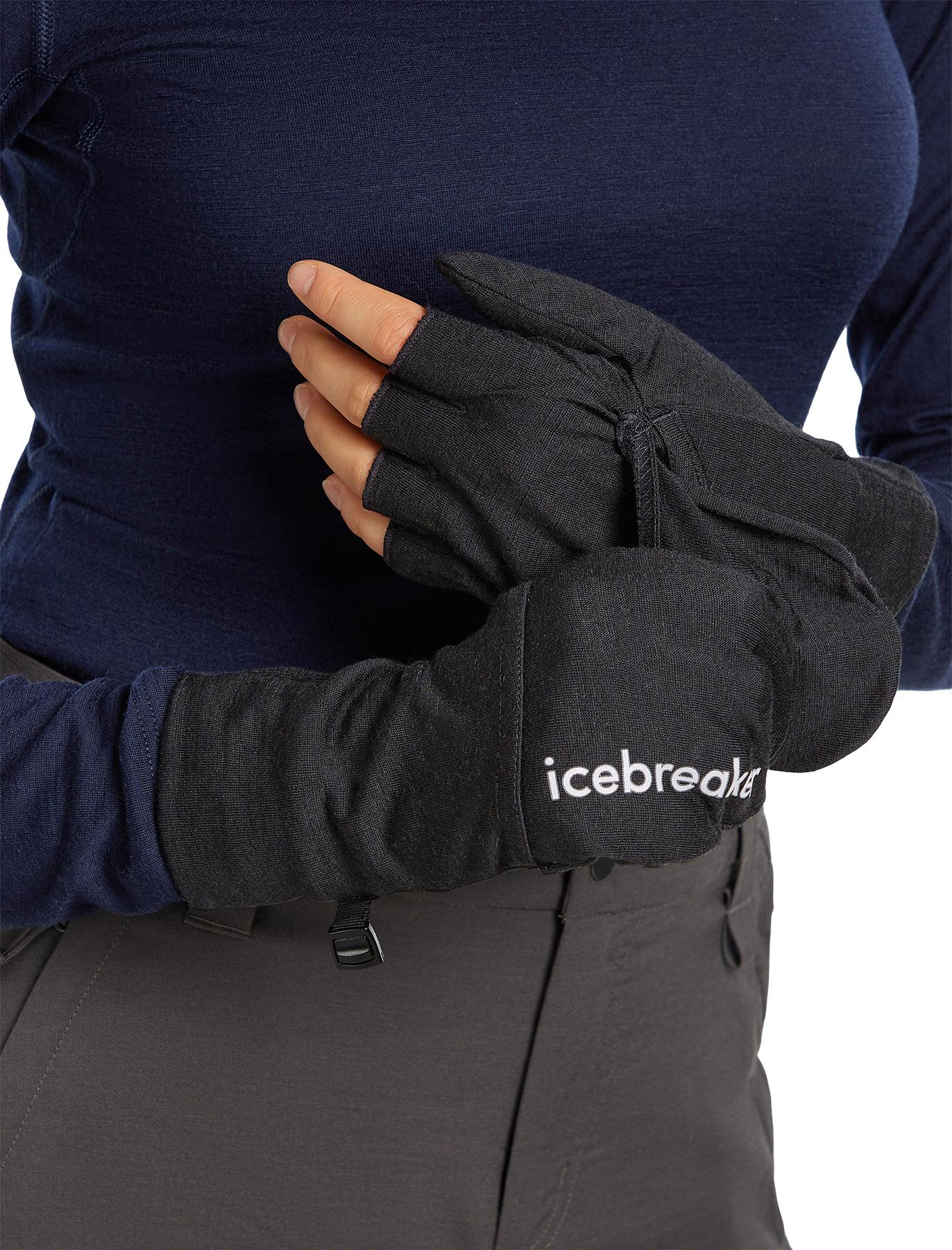 Product gallery image number 3 for product Merino 200 Convertible Mittens - Unisex